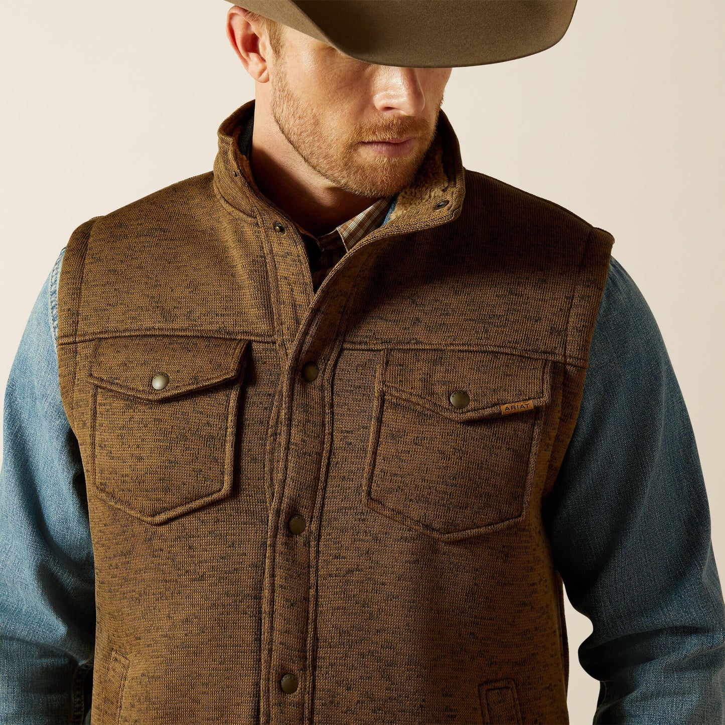 Caldwell Sherpa Vest Men | Ariat for sale
