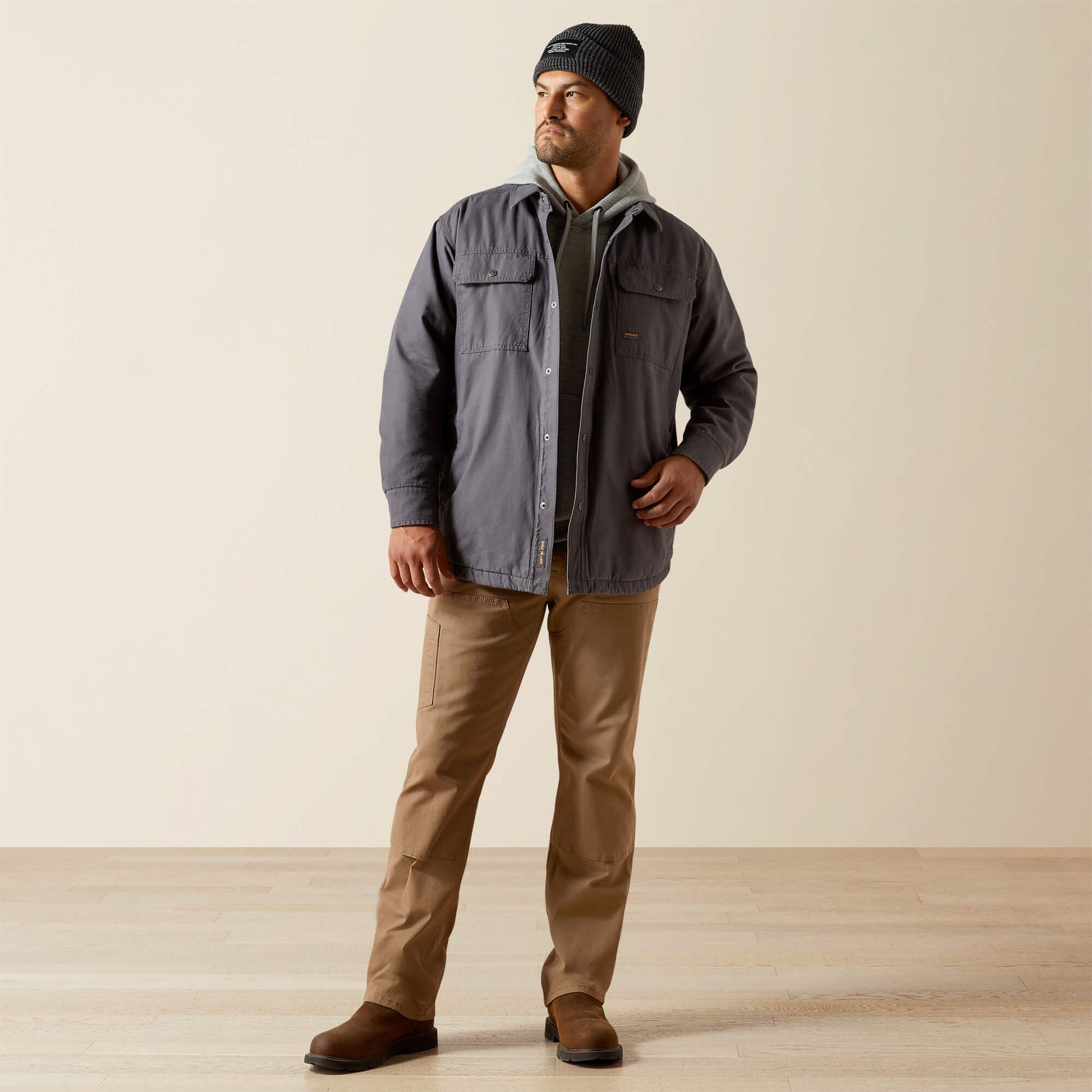 Rebar Canvas Shirt Jacket Men | Ariat discount