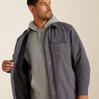 Rebar Canvas Shirt Jacket Men | Ariat discount