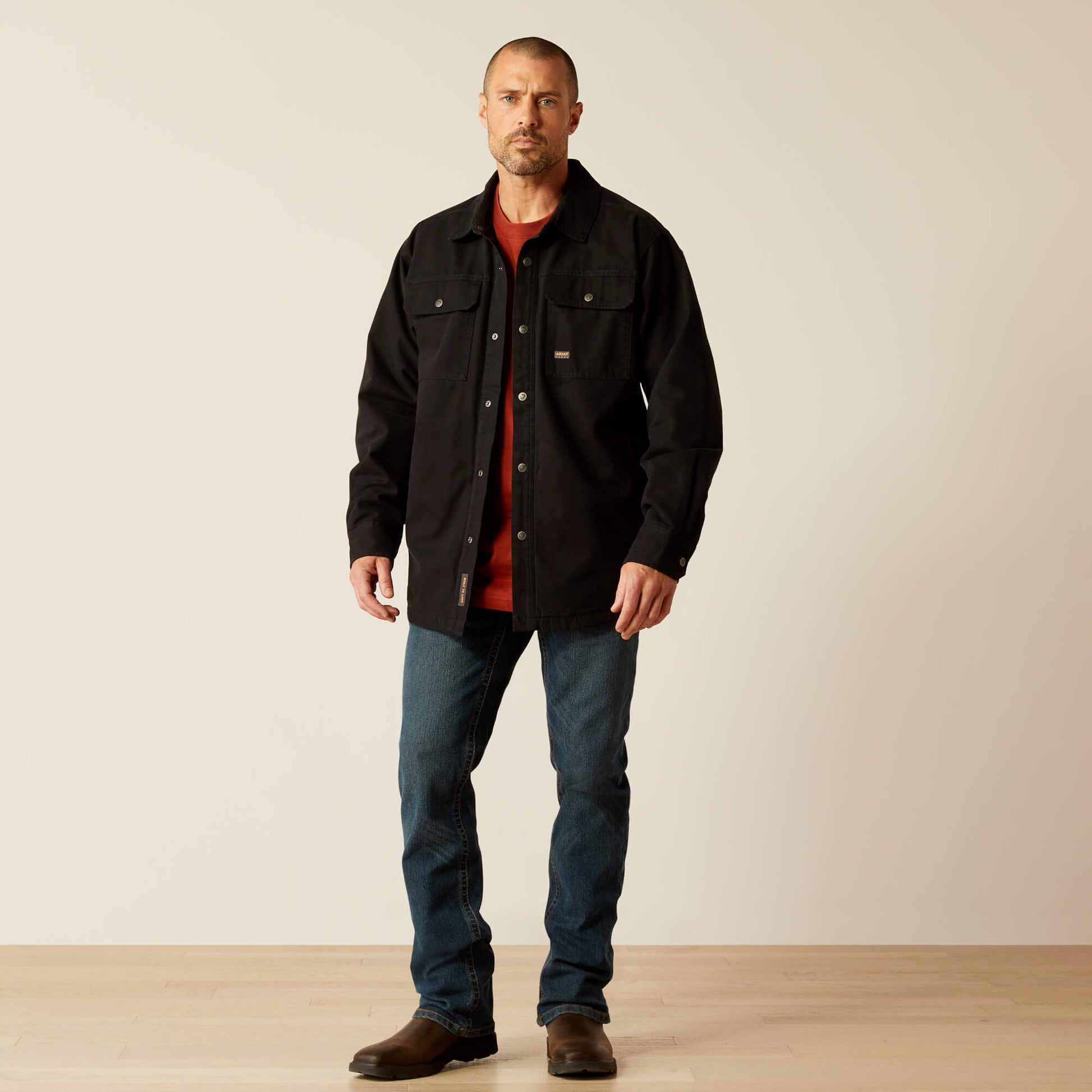 Rebar Canvas Shirt Jacket Men | Ariat outlet