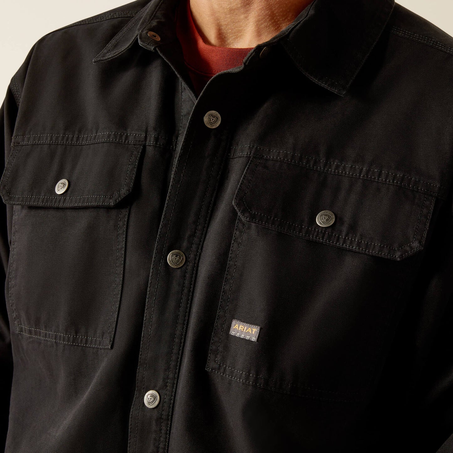 Rebar Canvas Shirt Jacket Men | Ariat outlet