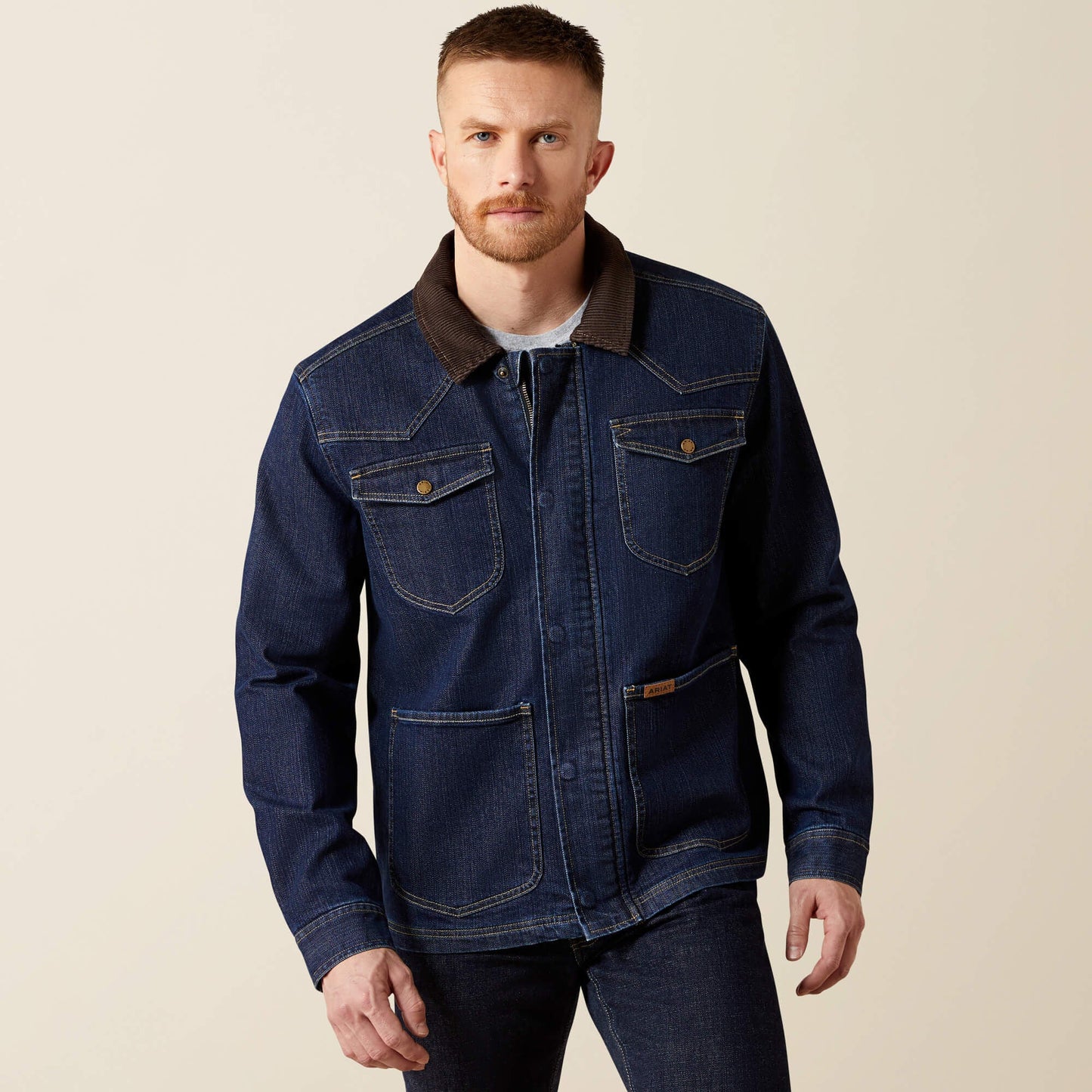 Denim Chore Jacket Men | Ariat discount