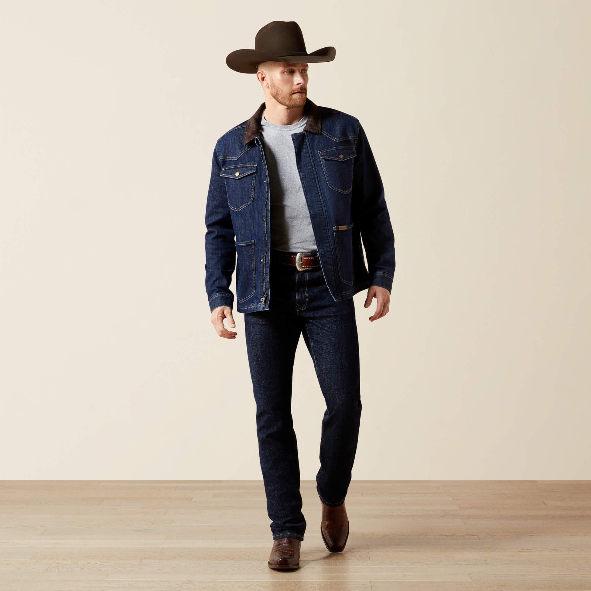 Denim Chore Jacket Men | Ariat discount