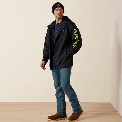 Rebar Stormshell Logo Waterproof Jacket Men | Ariat sale