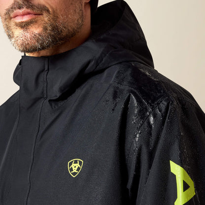 Rebar Stormshell Logo Waterproof Jacket Men | Ariat sale