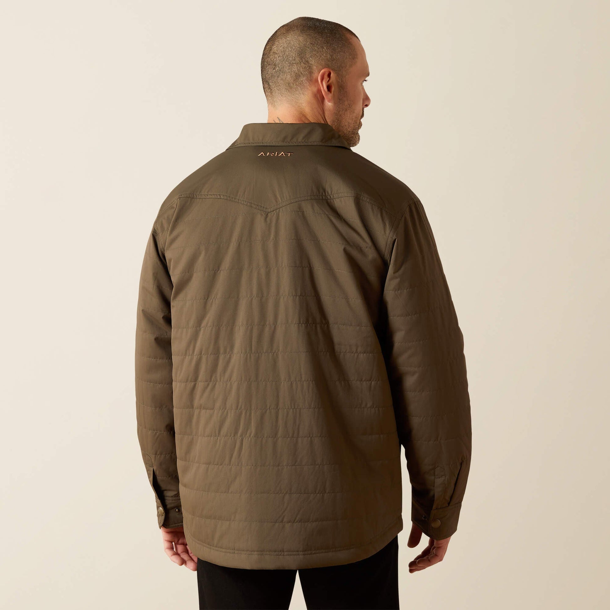 Quilted Shirt Jacket Men | Ariat online shop
