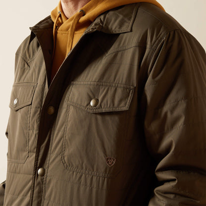 Quilted Shirt Jacket Men | Ariat online shop