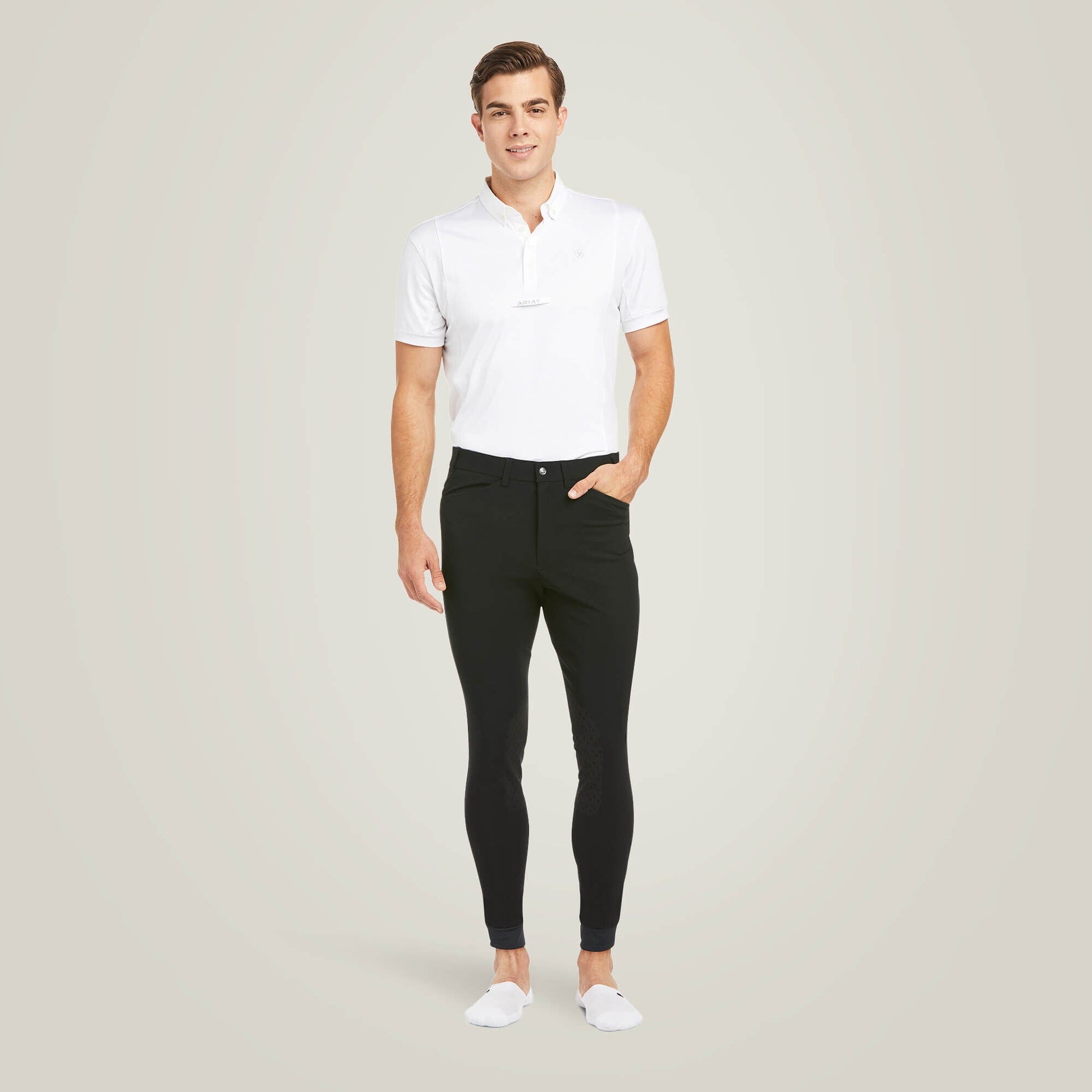 Tri Factor Grip Knee Patch Breech Men | Ariat on sale
