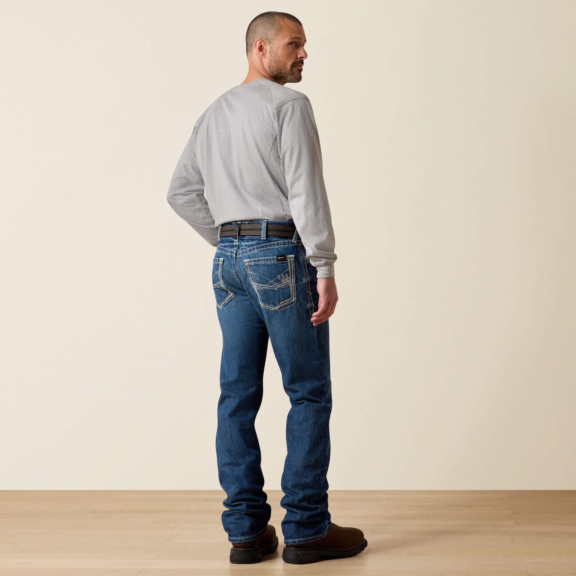 FR M4 Relaxed Ridgeline Boot Cut Jean Men | Ariat online shop