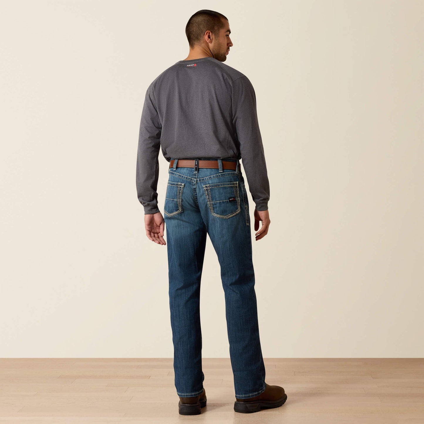 FR M4 Relaxed Stretch DuraLight Boundary Boot Cut Jean Men | Ariat sale