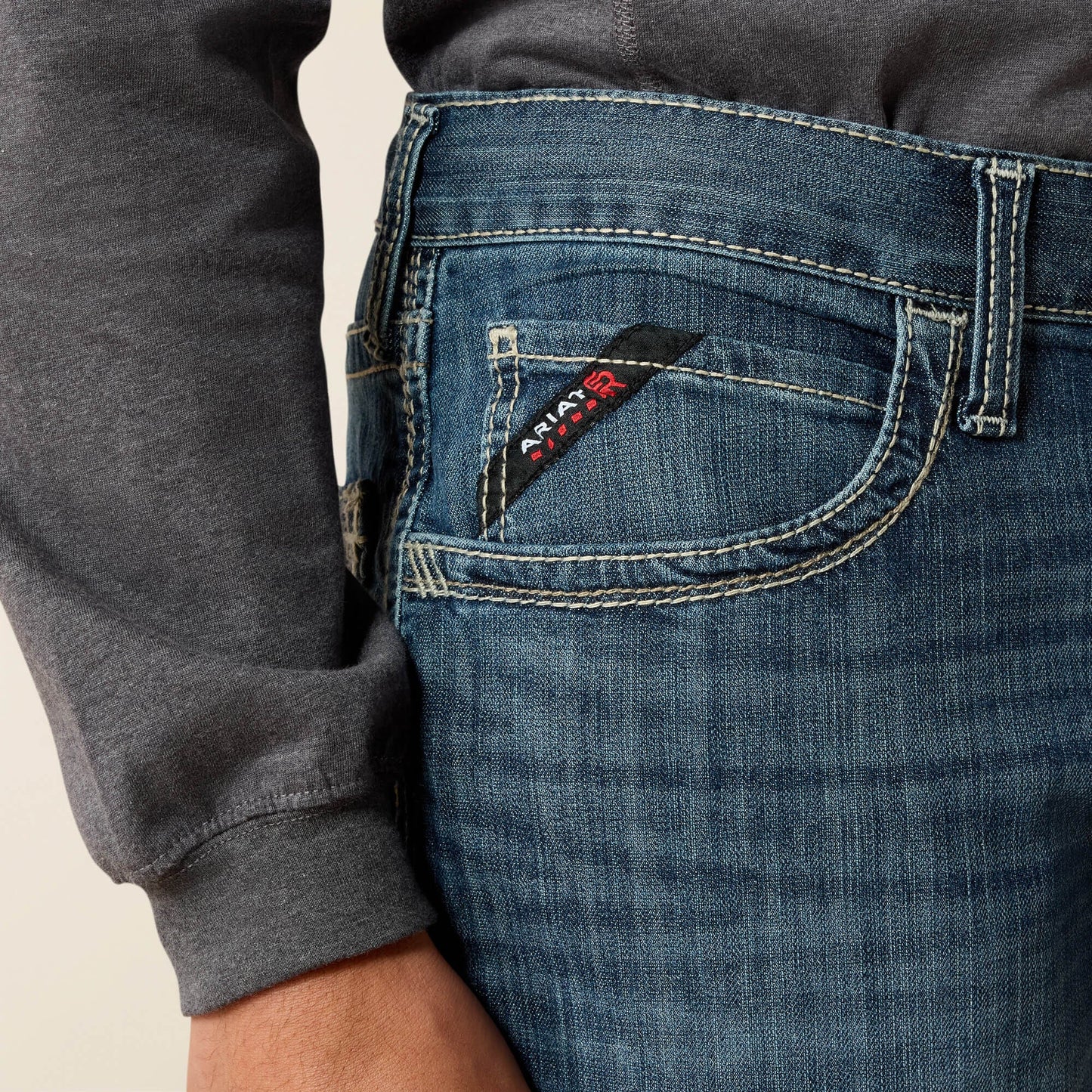FR M4 Relaxed Stretch DuraLight Boundary Boot Cut Jean Men | Ariat sale