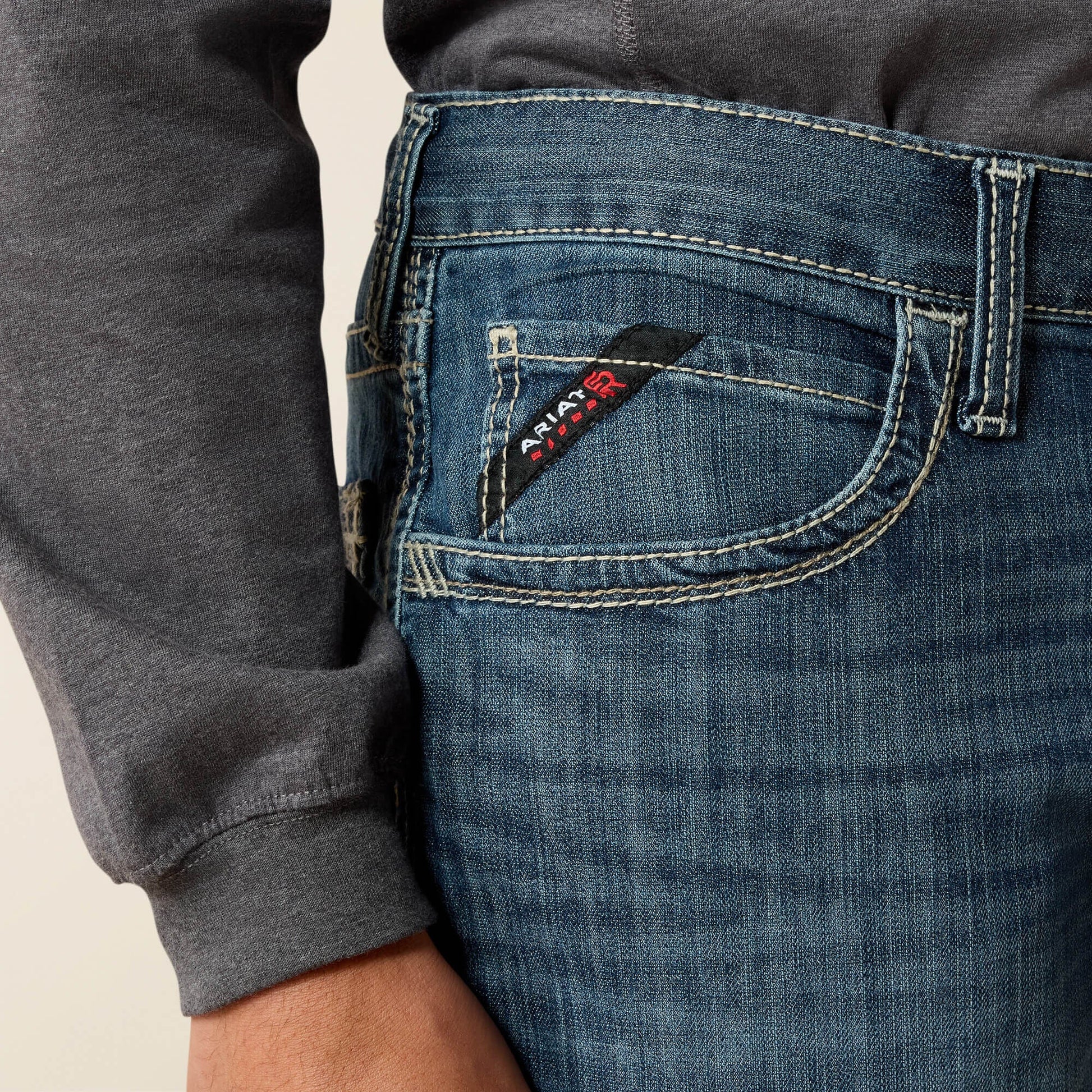 FR M4 Relaxed Stretch DuraLight Boundary Boot Cut Jean Men | Ariat sale