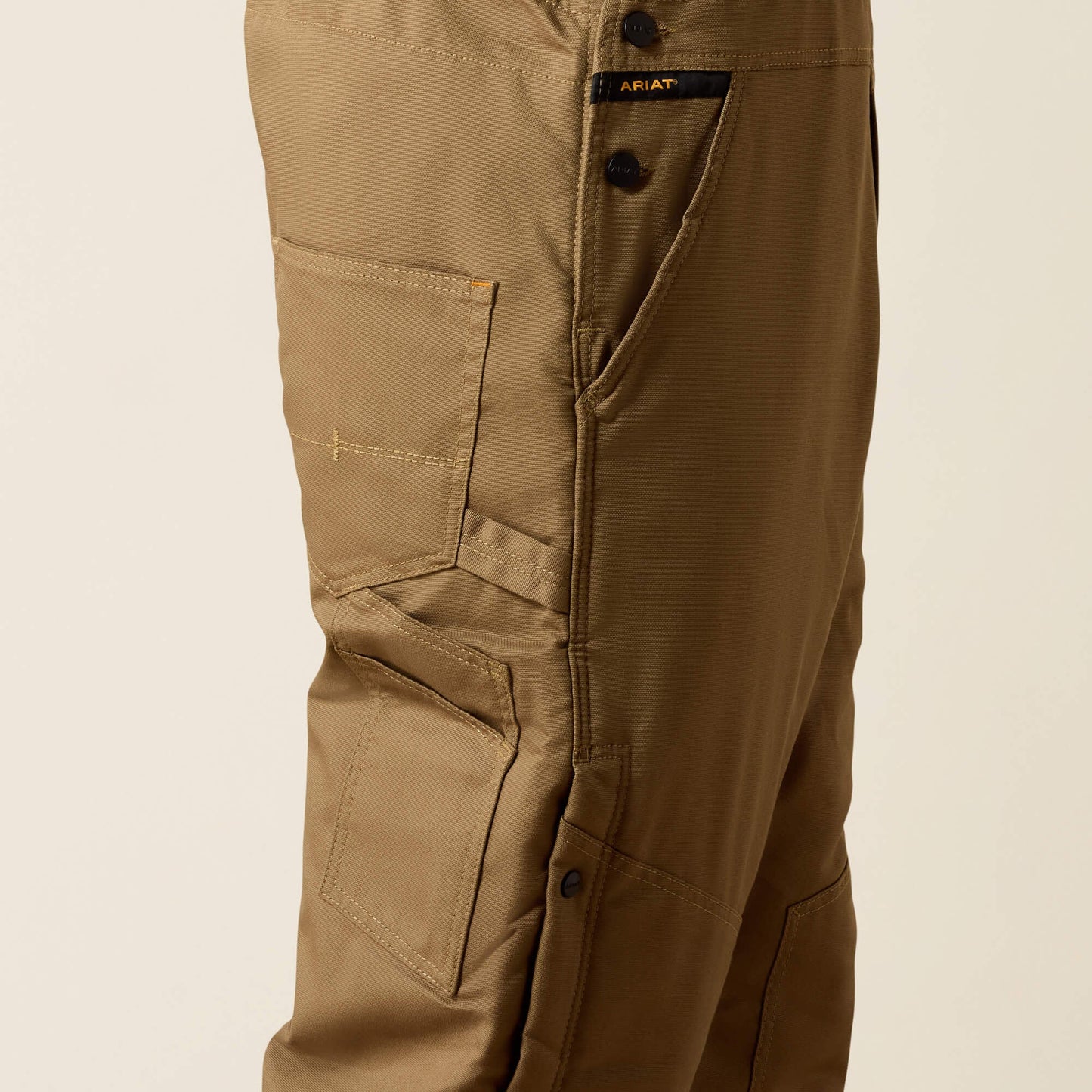 Rebar DuraCanvas Stretch Insulated Bib Men | Ariat for sale