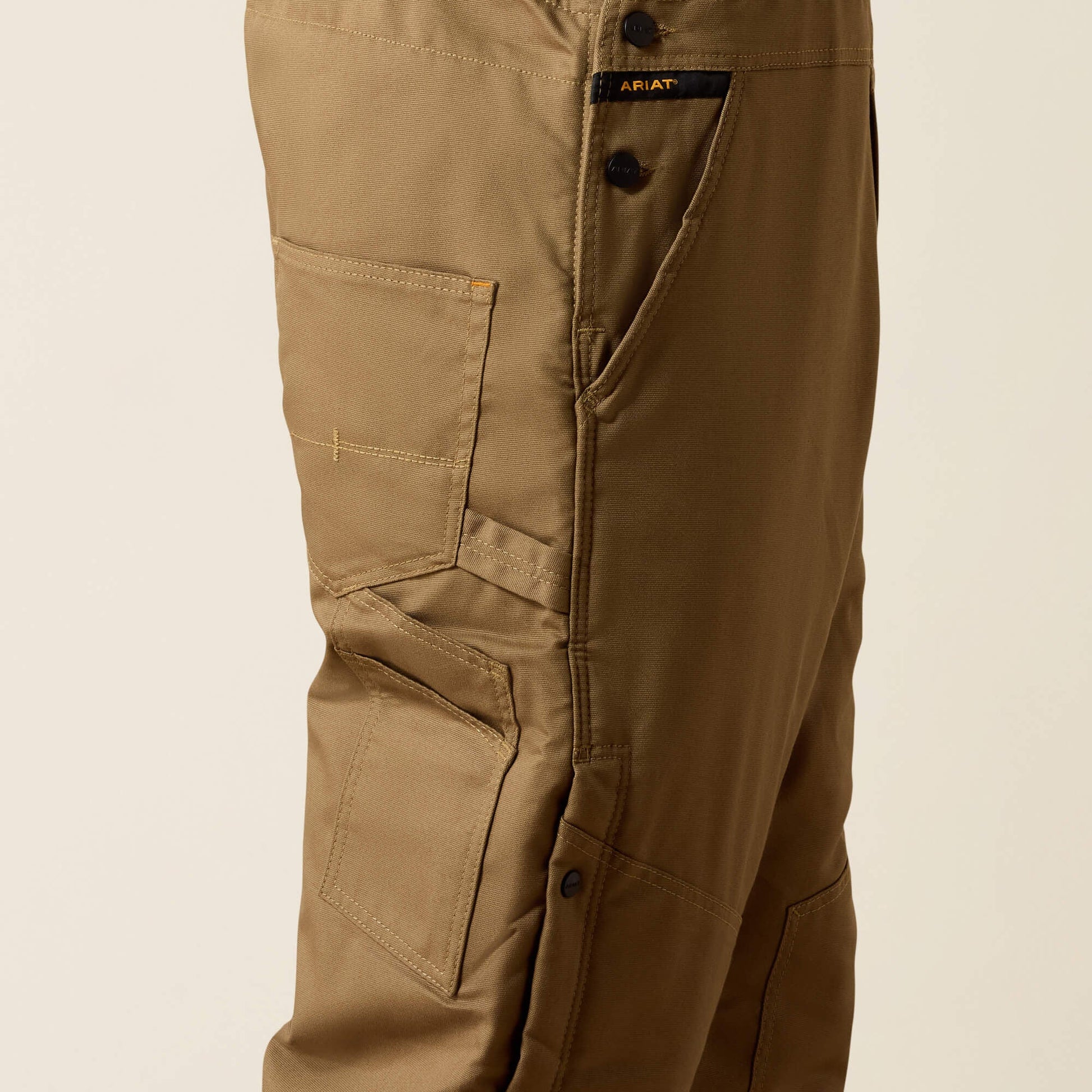 Rebar DuraCanvas Stretch Insulated Bib Men | Ariat for sale