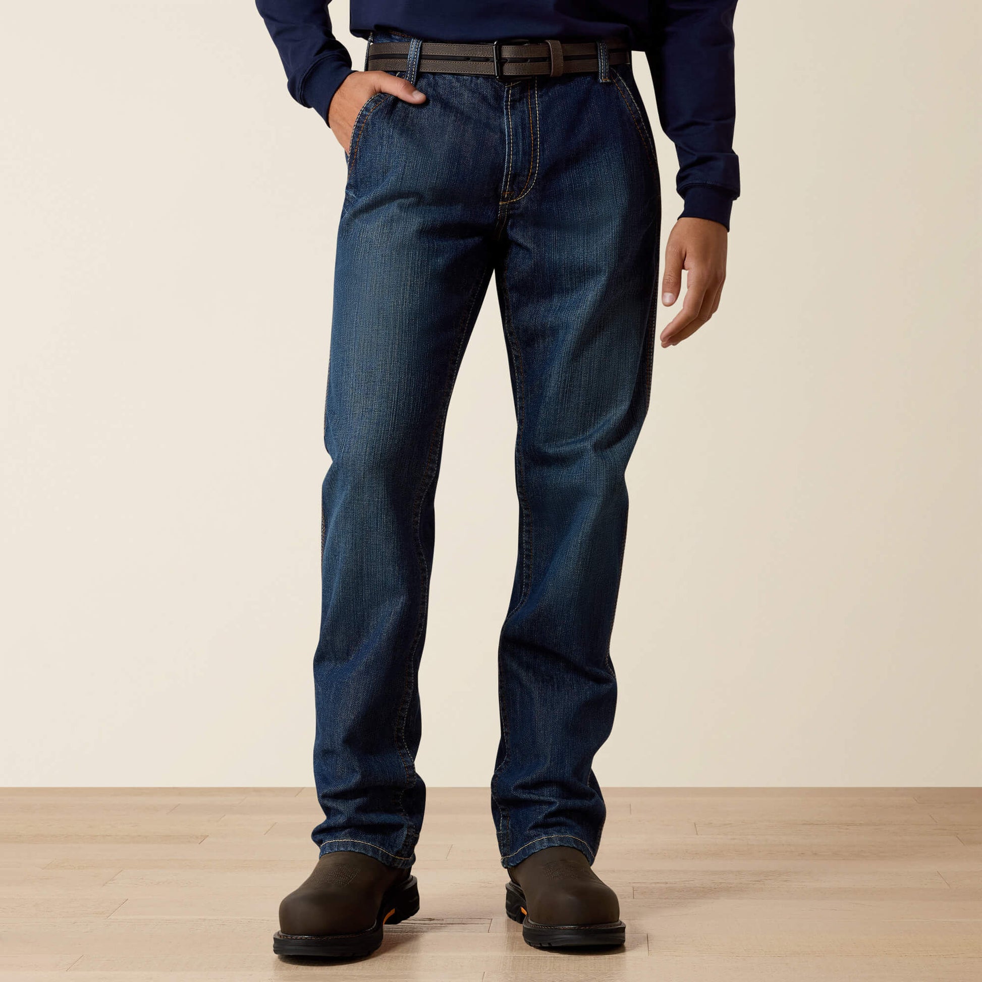 FR M4 Relaxed Workhorse Boot Cut Jean Men | Ariat discount