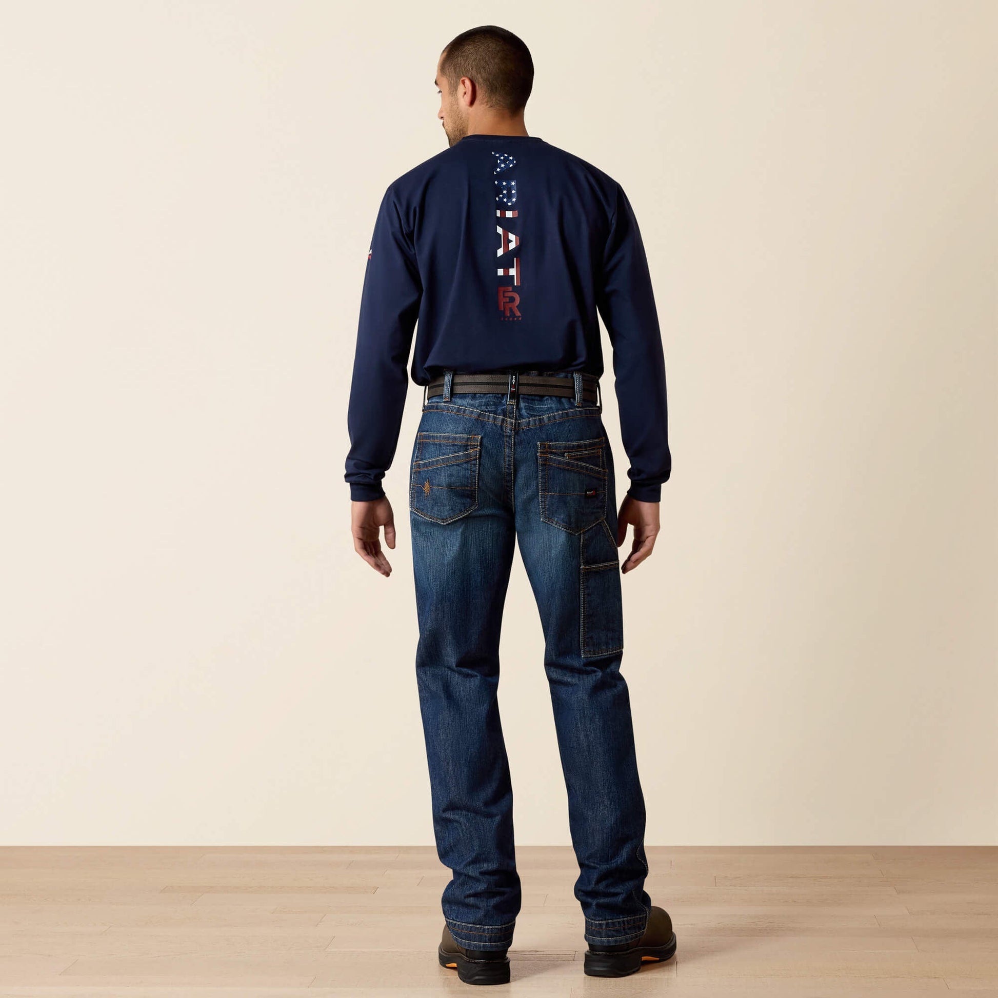 FR M4 Relaxed Workhorse Boot Cut Jean Men | Ariat discount