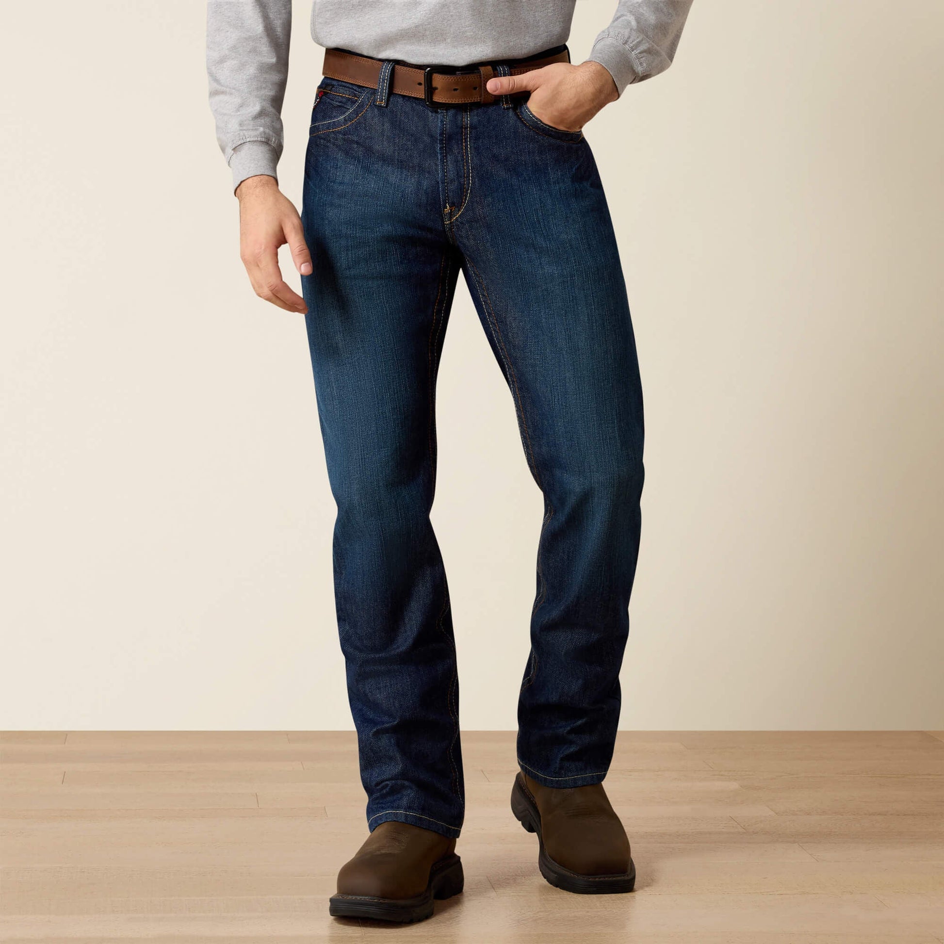 FR M4 Relaxed Basic Boot Cut Jean Men | Ariat for sale