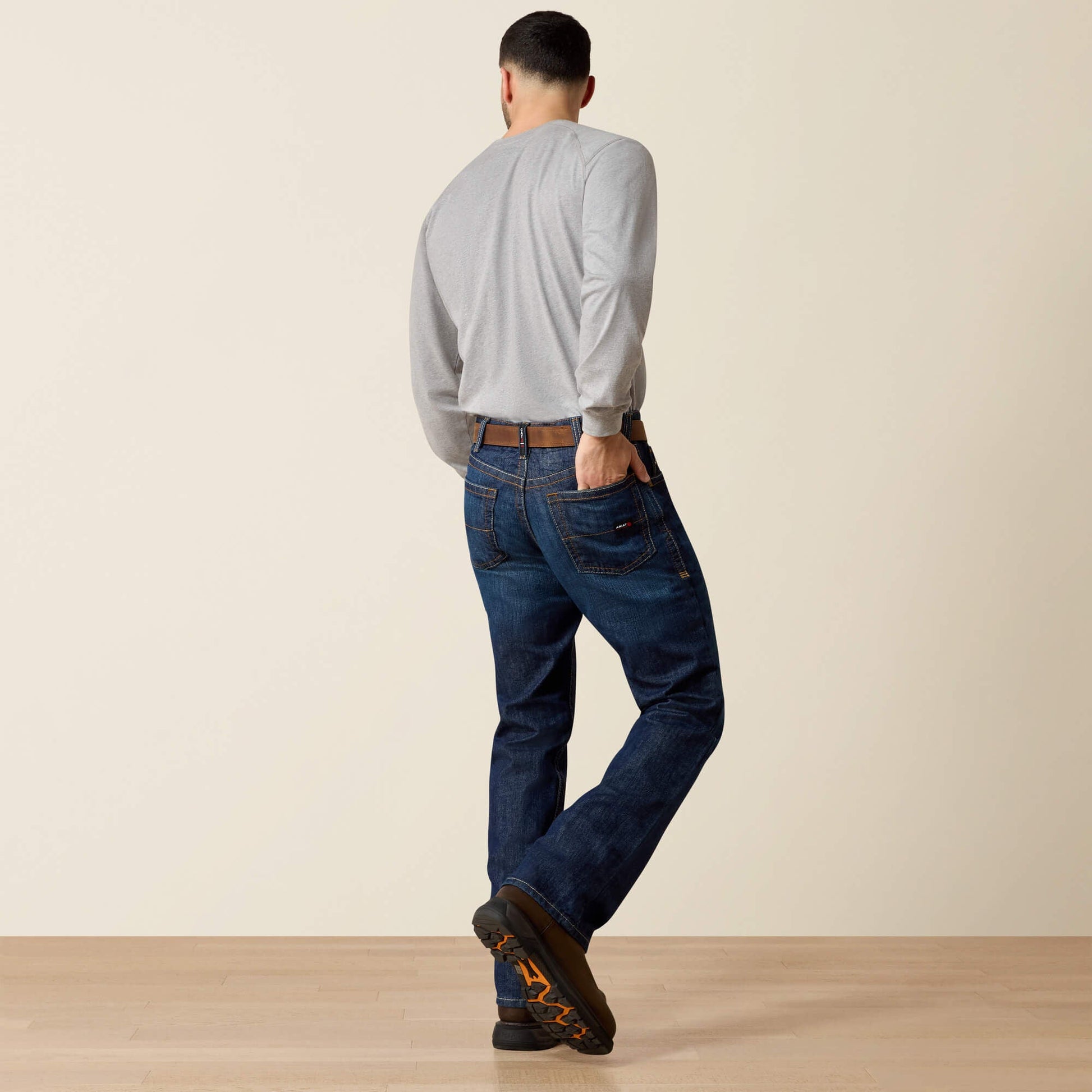 FR M4 Relaxed Basic Boot Cut Jean Men | Ariat for sale