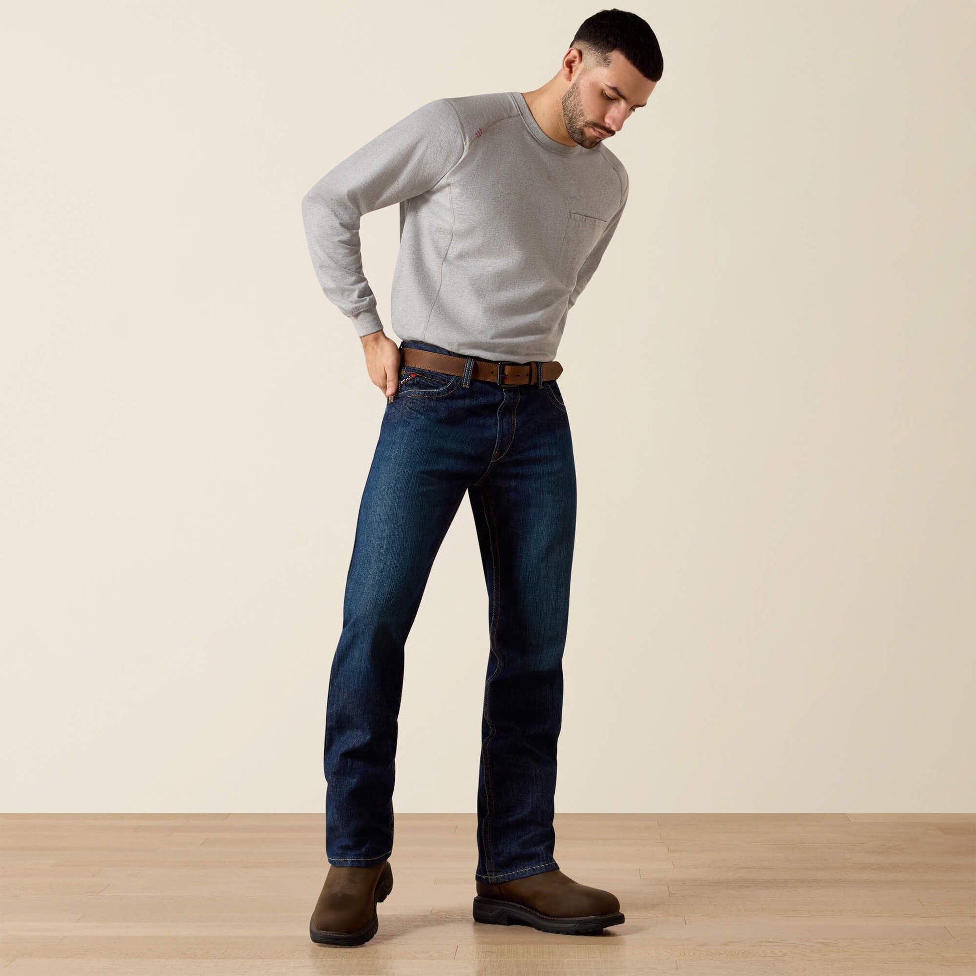 FR M4 Relaxed Basic Boot Cut Jean Men | Ariat for sale