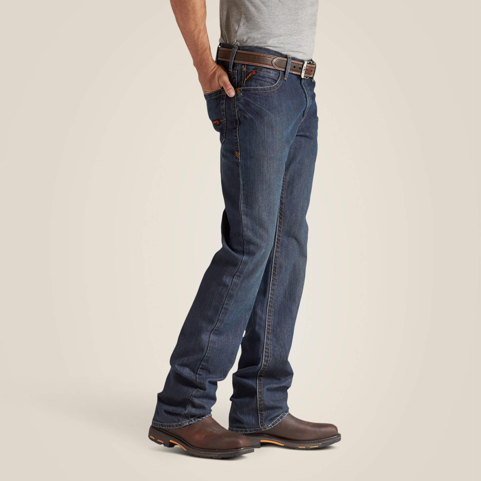 FR M4 Relaxed Basic Boot Cut Jean Men | Ariat for sale