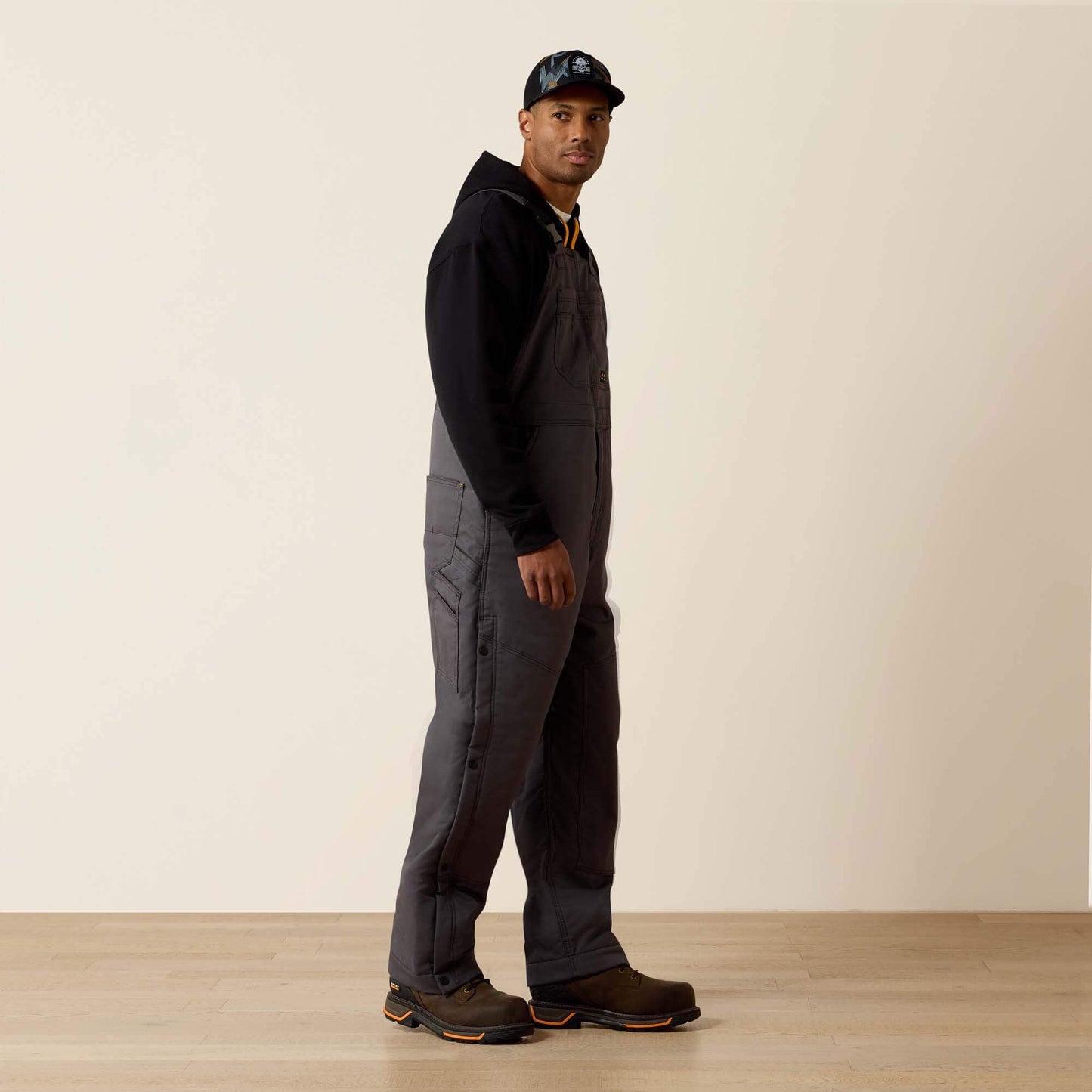 Rebar DuraCanvas Stretch Insulated Bib Men | Ariat for sale