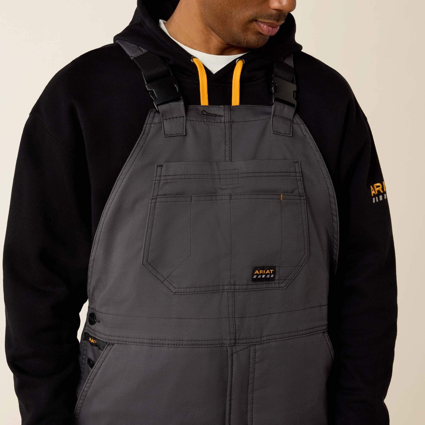 Rebar DuraCanvas Stretch Insulated Bib Men | Ariat for sale