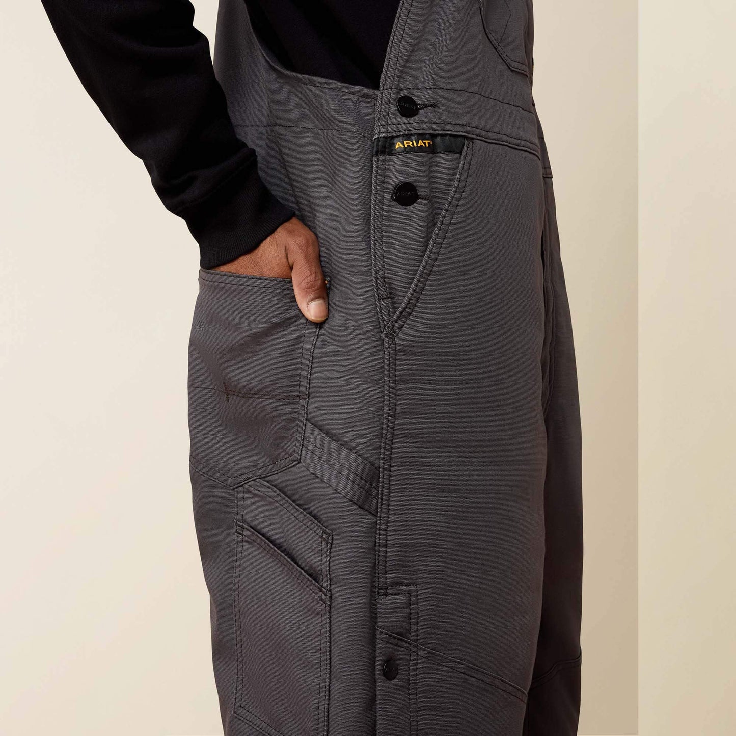 Rebar DuraCanvas Stretch Insulated Bib Men | Ariat for sale