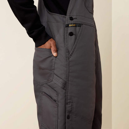 Rebar DuraCanvas Stretch Insulated Bib Men | Ariat for sale