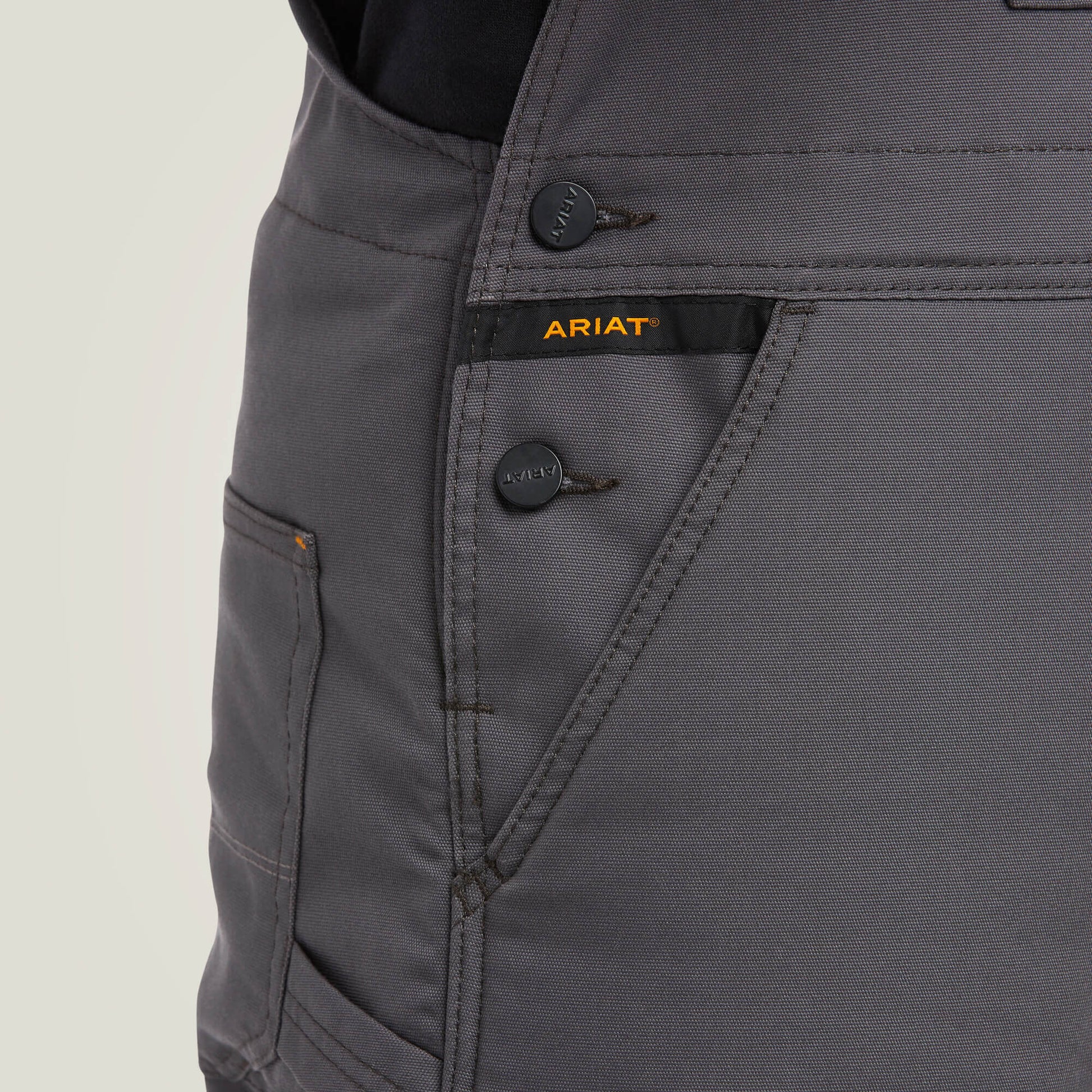 Rebar DuraCanvas Stretch Insulated Bib Men | Ariat for sale