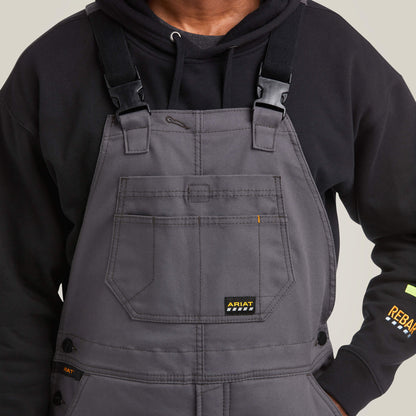 Rebar DuraCanvas Stretch Insulated Bib Men | Ariat for sale