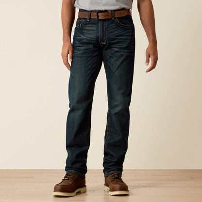 Rebar M4 Relaxed DuraStretch Edge Stackable Straight Leg Jean Men | Ariat online shop