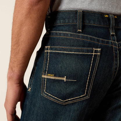 Rebar M4 Relaxed DuraStretch Edge Stackable Straight Leg Jean Men | Ariat online shop
