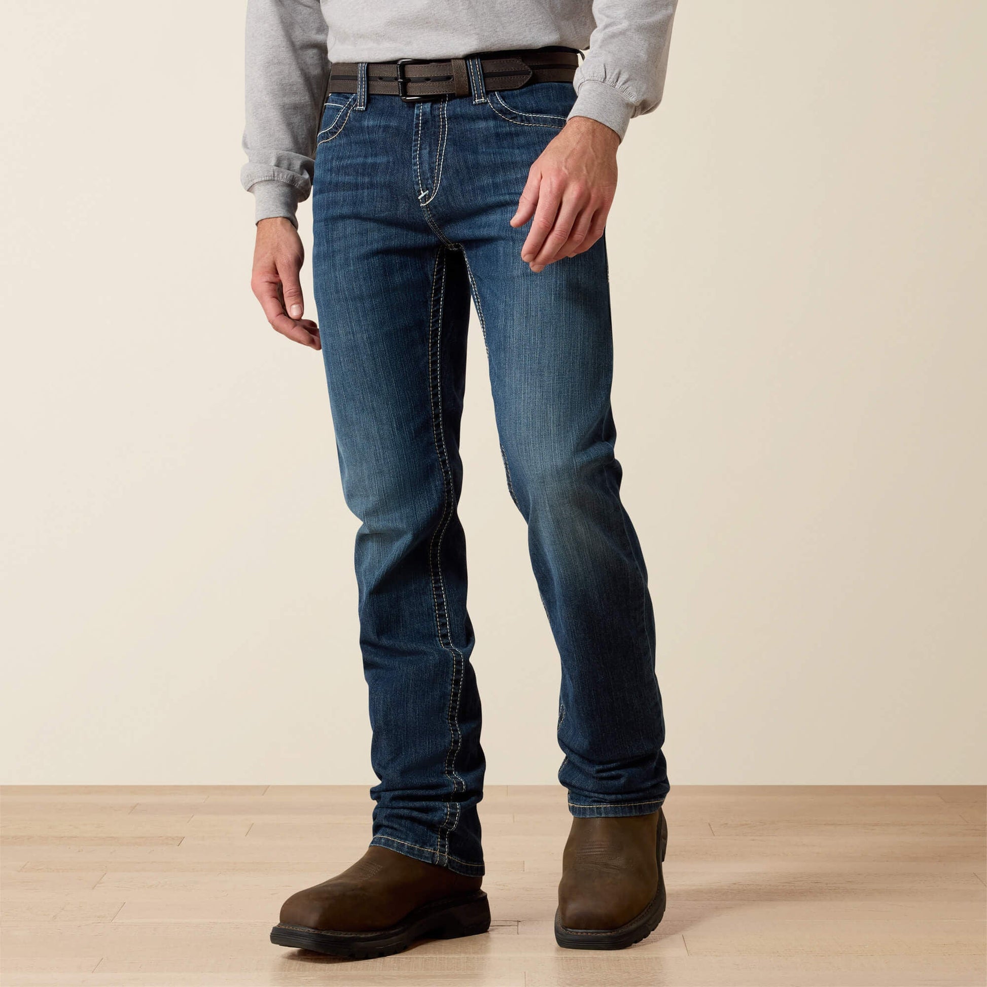 FR M7 Slim Stretch DuraLight Shoreway Straight Leg Jean Men | Ariat sale