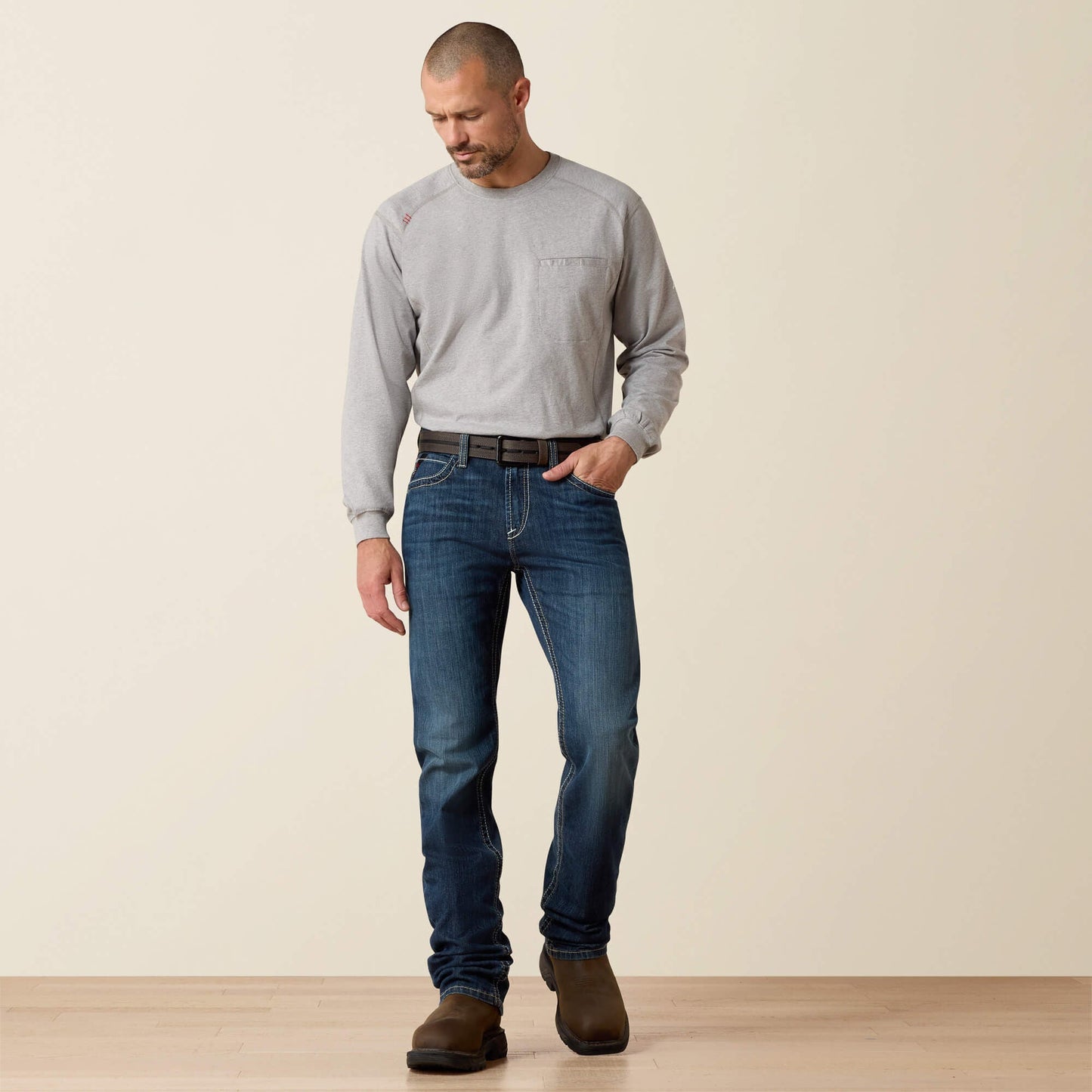 FR M7 Slim Stretch DuraLight Shoreway Straight Leg Jean Men | Ariat sale