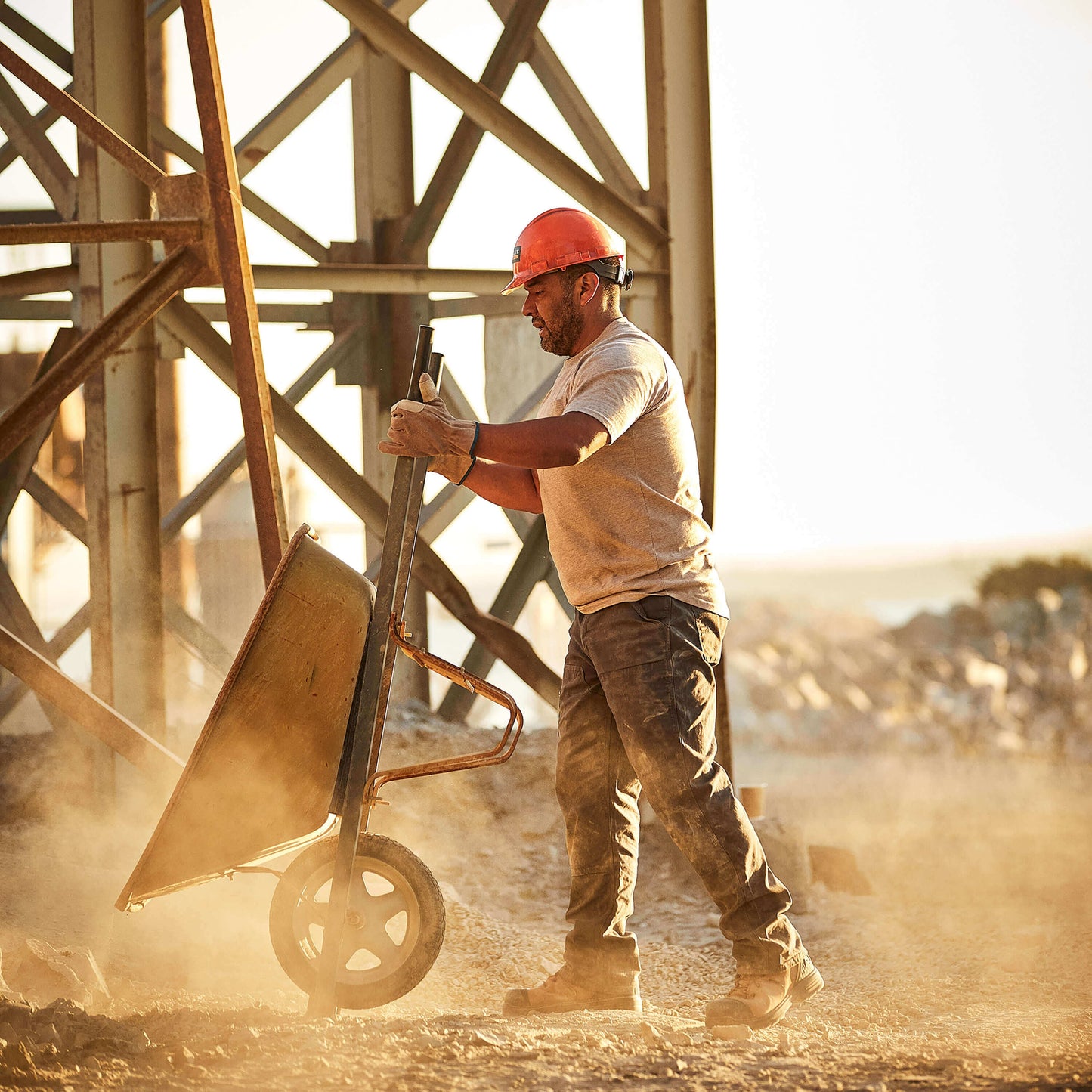 Rebar M4 Low Rise DuraStretch Made Tough Double Front Stackable Straight Leg Pant Men | Ariat on sale