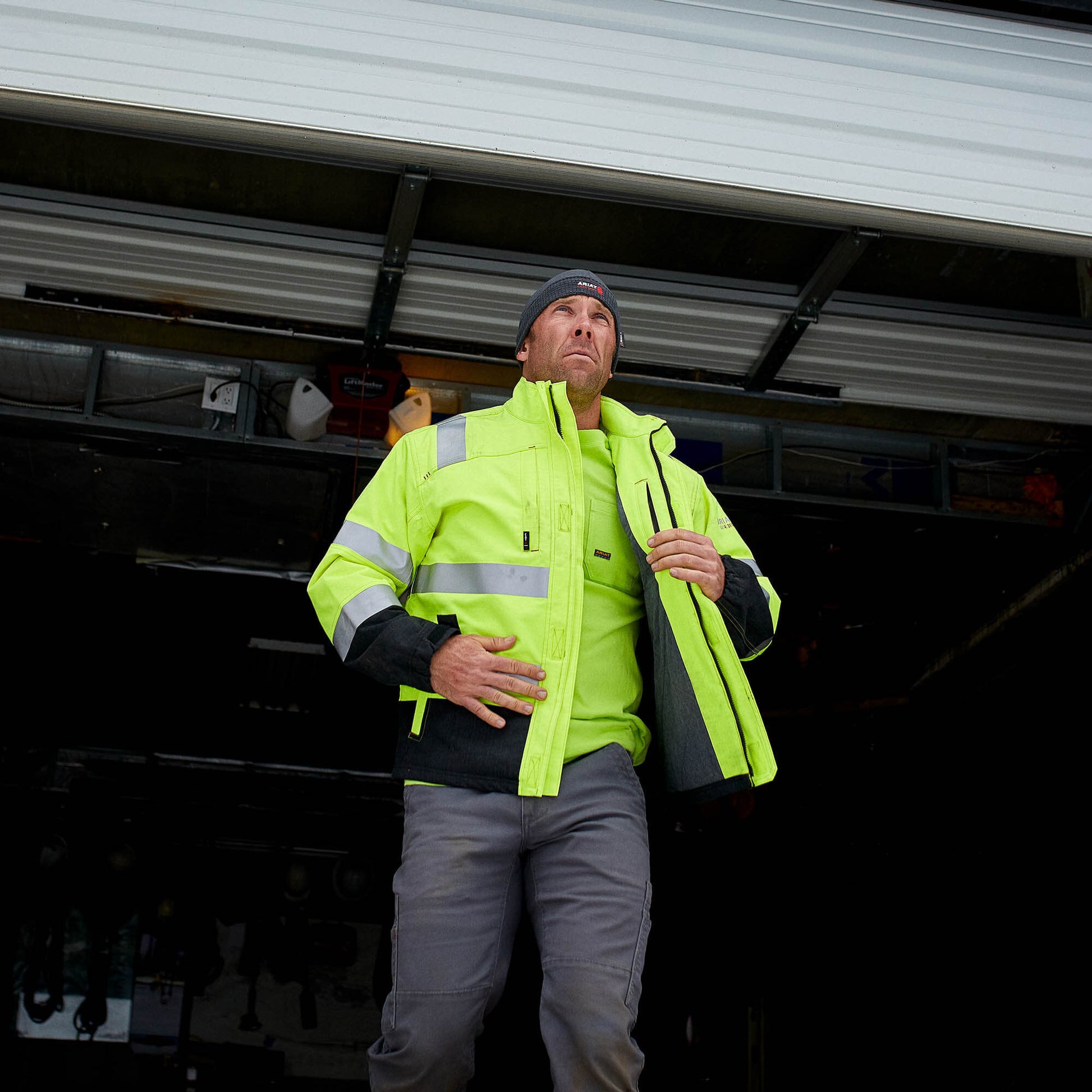 FR Hi-Vis Waterproof Insulated Jacket Men | Ariat for sale