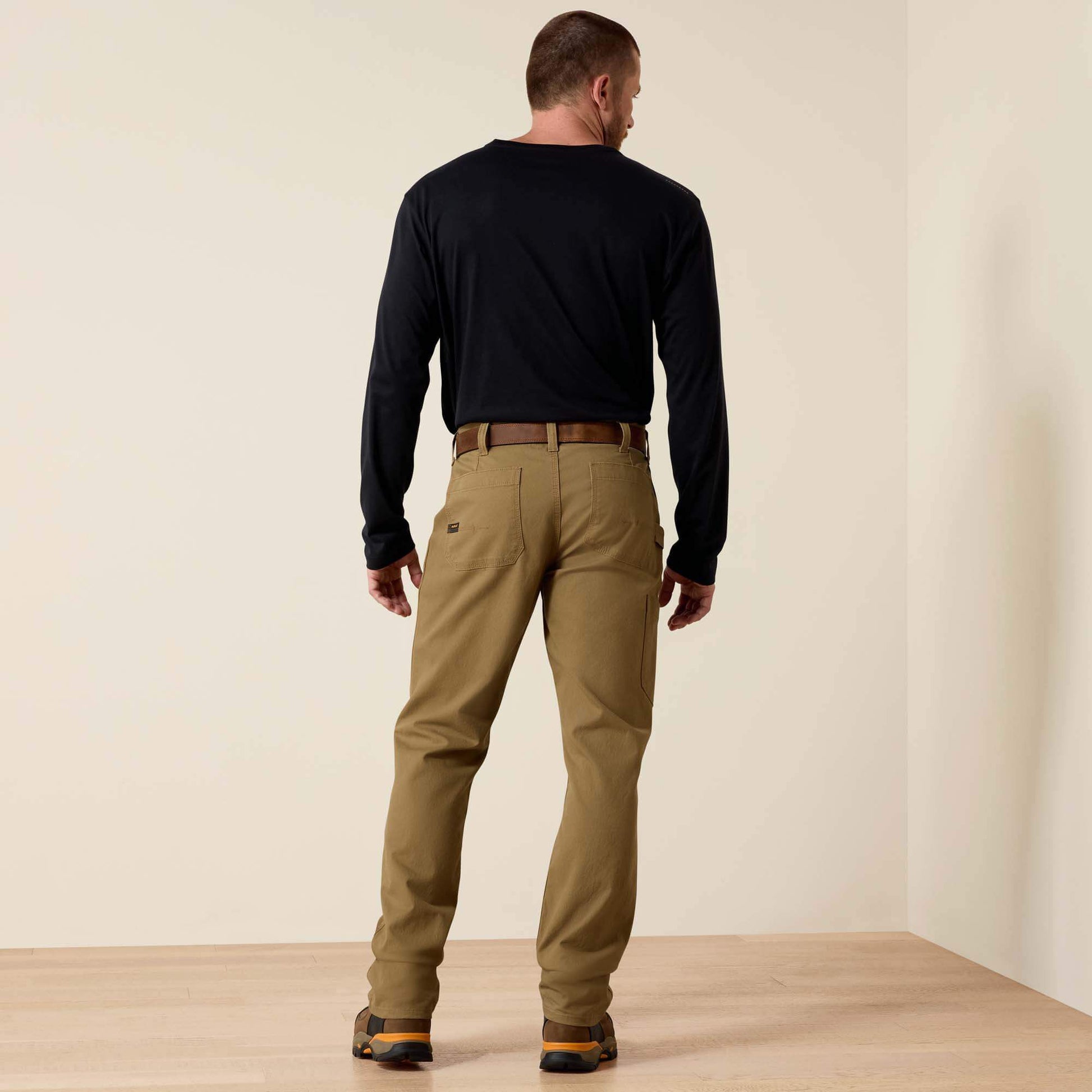 Rebar M4 Low Rise DuraStretch Made Tough Double Front Stackable Straight Leg Pant Men | Ariat sale