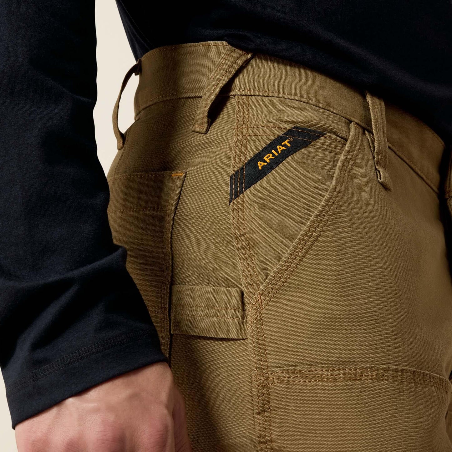 Rebar M4 Low Rise DuraStretch Made Tough Double Front Stackable Straight Leg Pant Men | Ariat sale