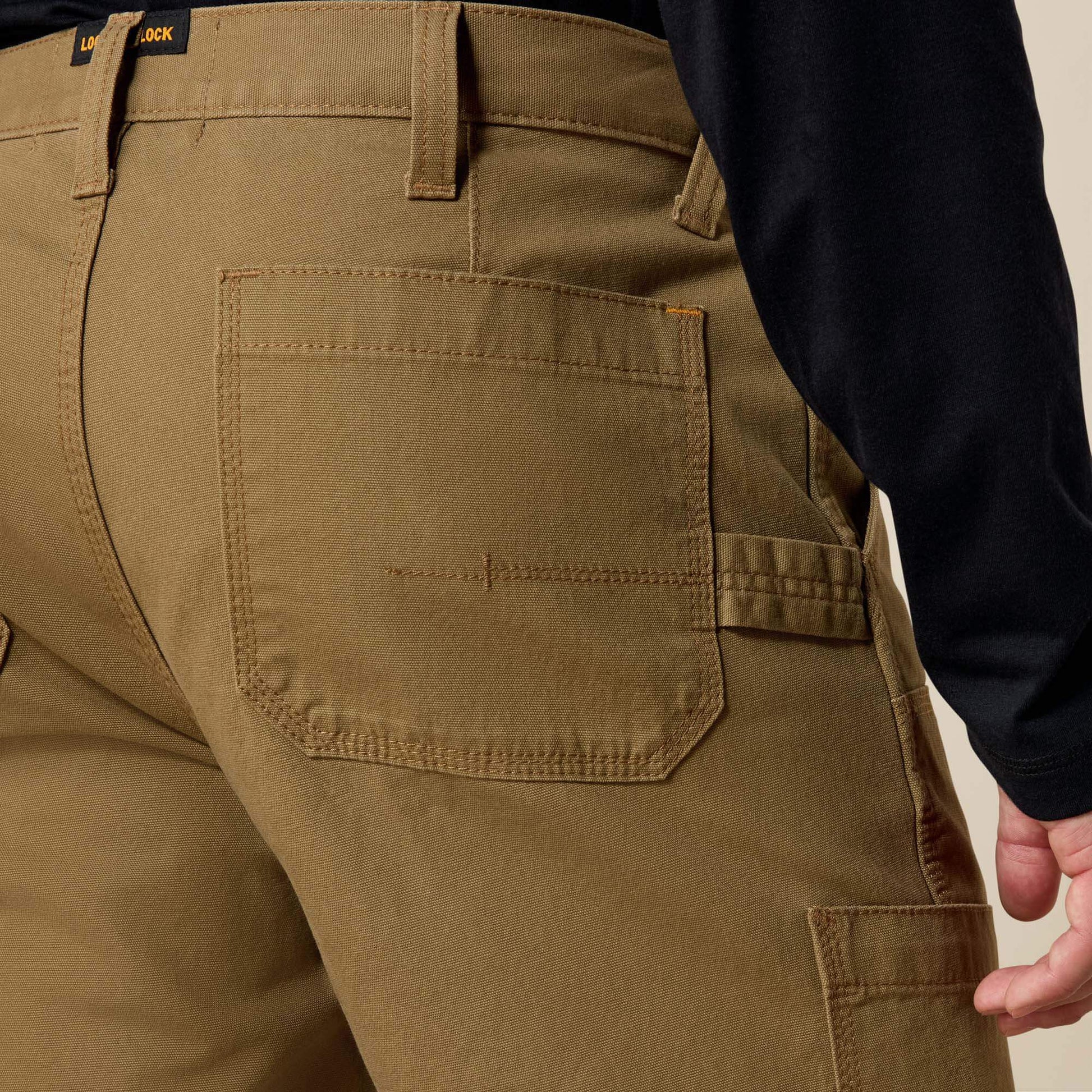 Rebar M4 Low Rise DuraStretch Made Tough Double Front Stackable Straight Leg Pant Men | Ariat sale