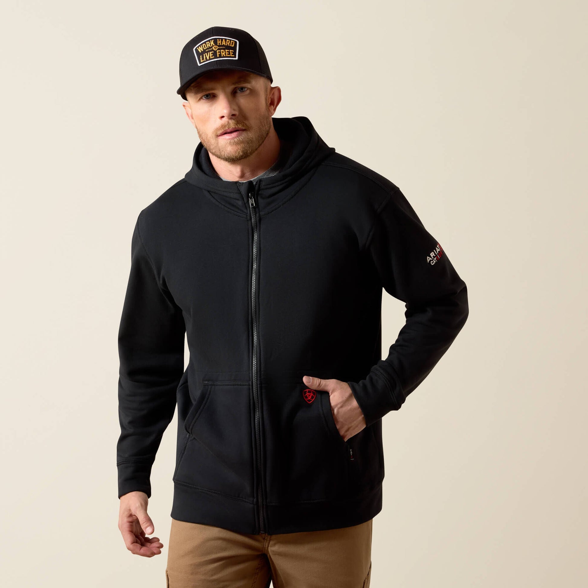 FR DuraStretch Full Zip Hoodie Men | Ariat sale