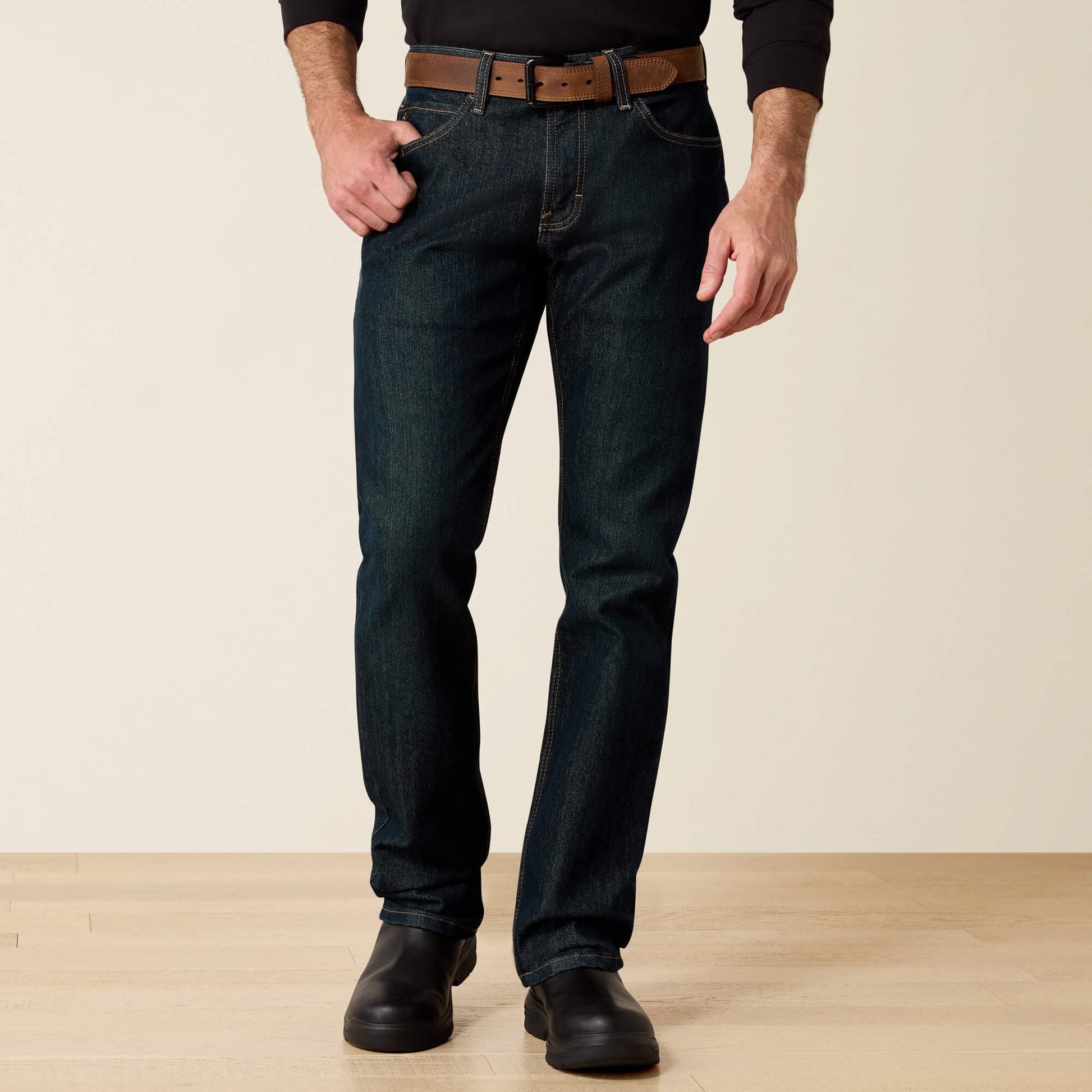 Rebar M7 Slim DuraStretch Basic Stackable Straight Leg Jean Men | Ariat on sale