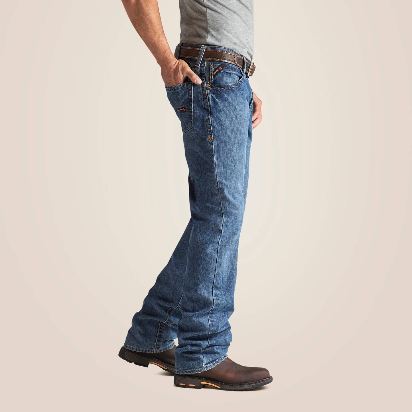 FR M3 Loose Basic Stackable Straight Leg Jean Men | Ariat for sale
