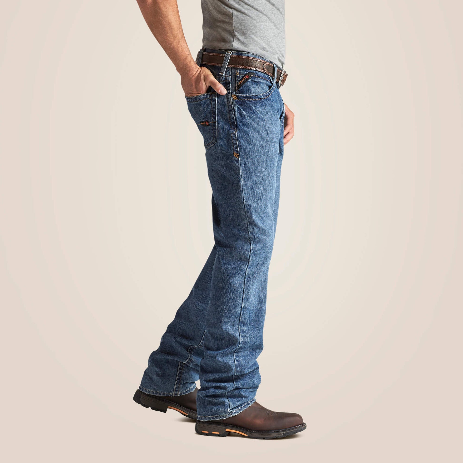 FR M3 Loose Basic Stackable Straight Leg Jean Men | Ariat for sale