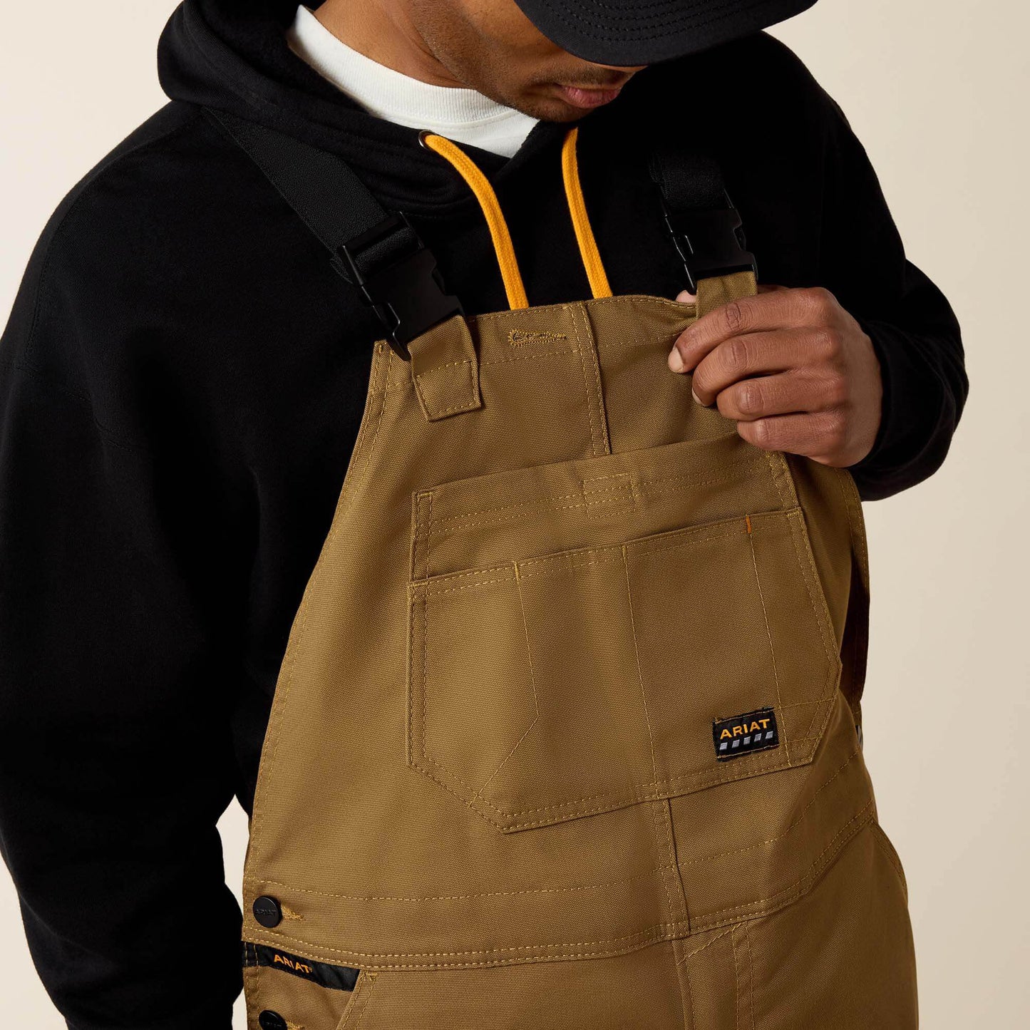 Rebar Duracanvas Unlined Bib Men | Ariat discount