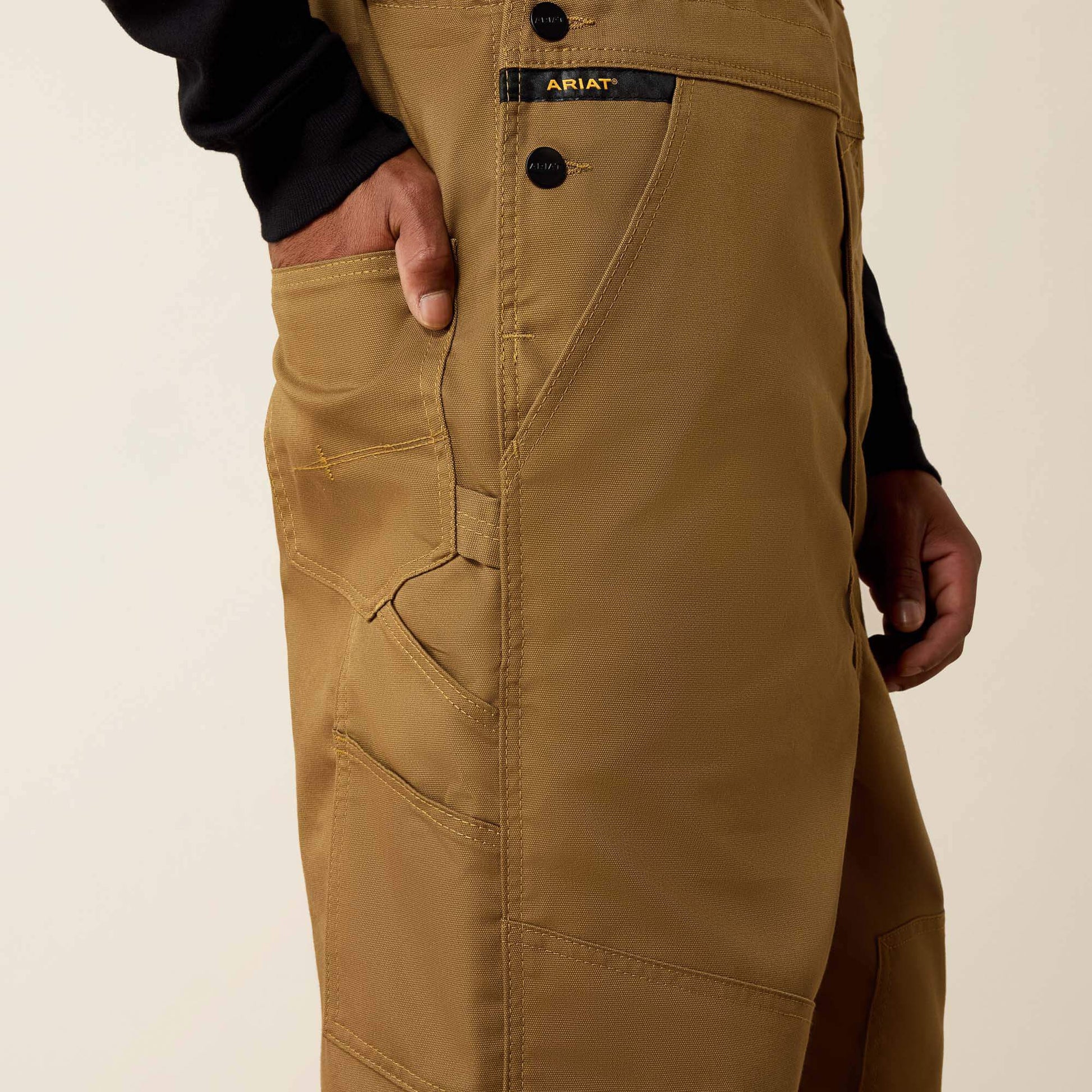 Rebar Duracanvas Unlined Bib Men | Ariat discount
