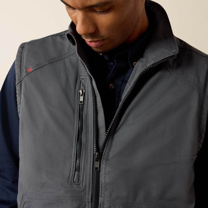 FR DuraLight Cordura Canvas Vest Men | Ariat for sale