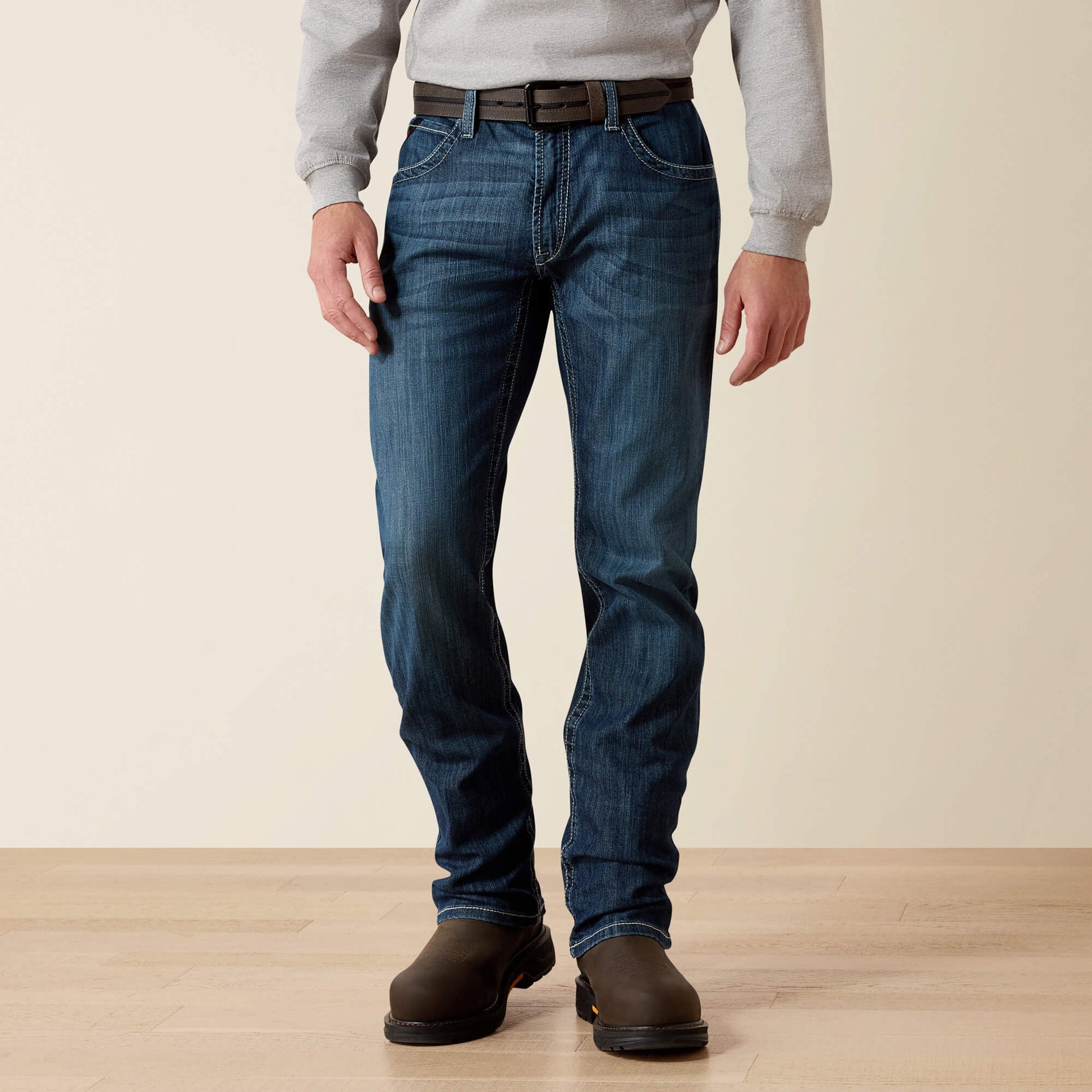 FR M5 Straight DuraLight Stretch Coltrane Straight Leg Jean Men | Ariat outlet