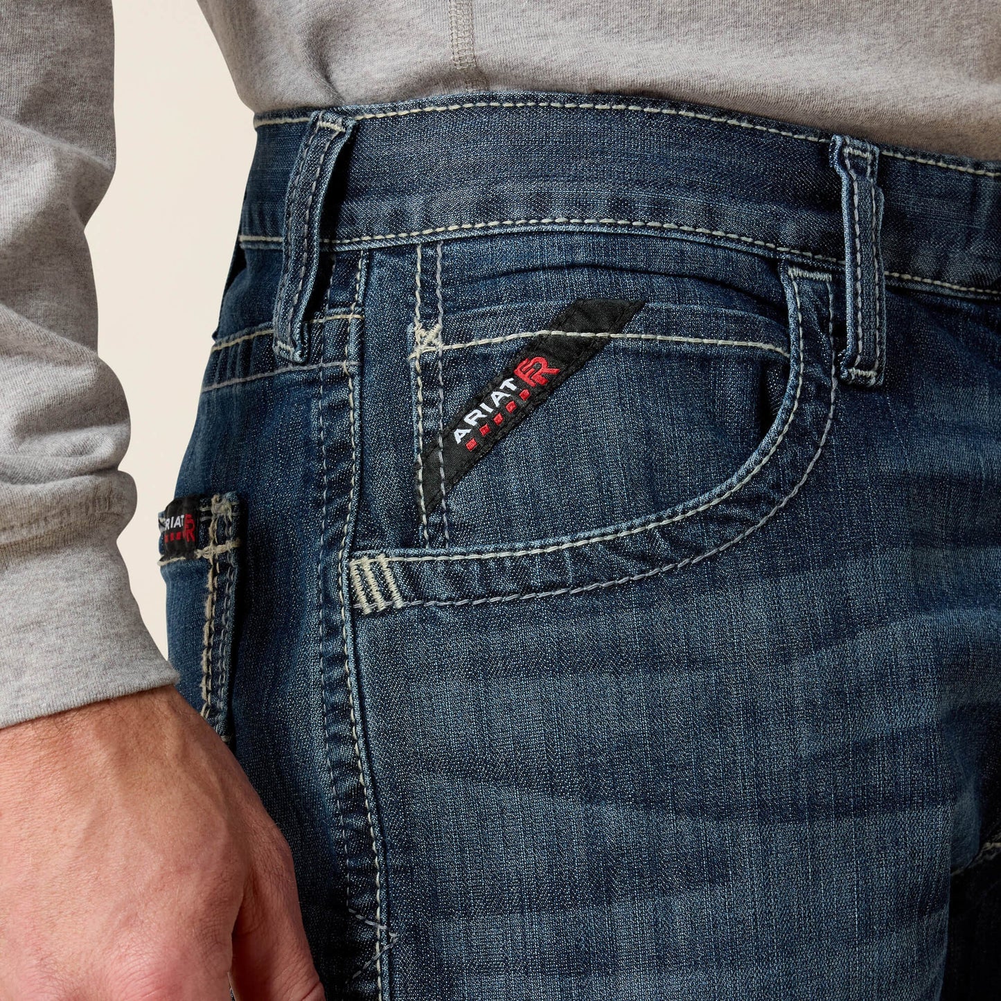 FR M5 Straight DuraLight Stretch Coltrane Straight Leg Jean Men | Ariat outlet
