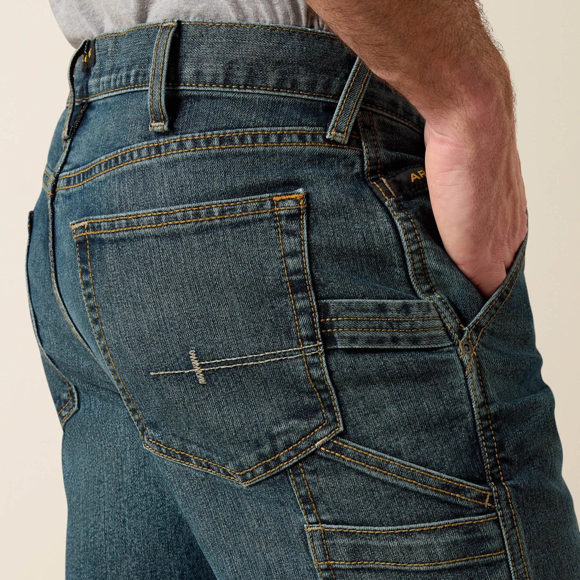 Rebar M7 Slim DuraStretch Workhorse Straight Leg Jean Men | Ariat online