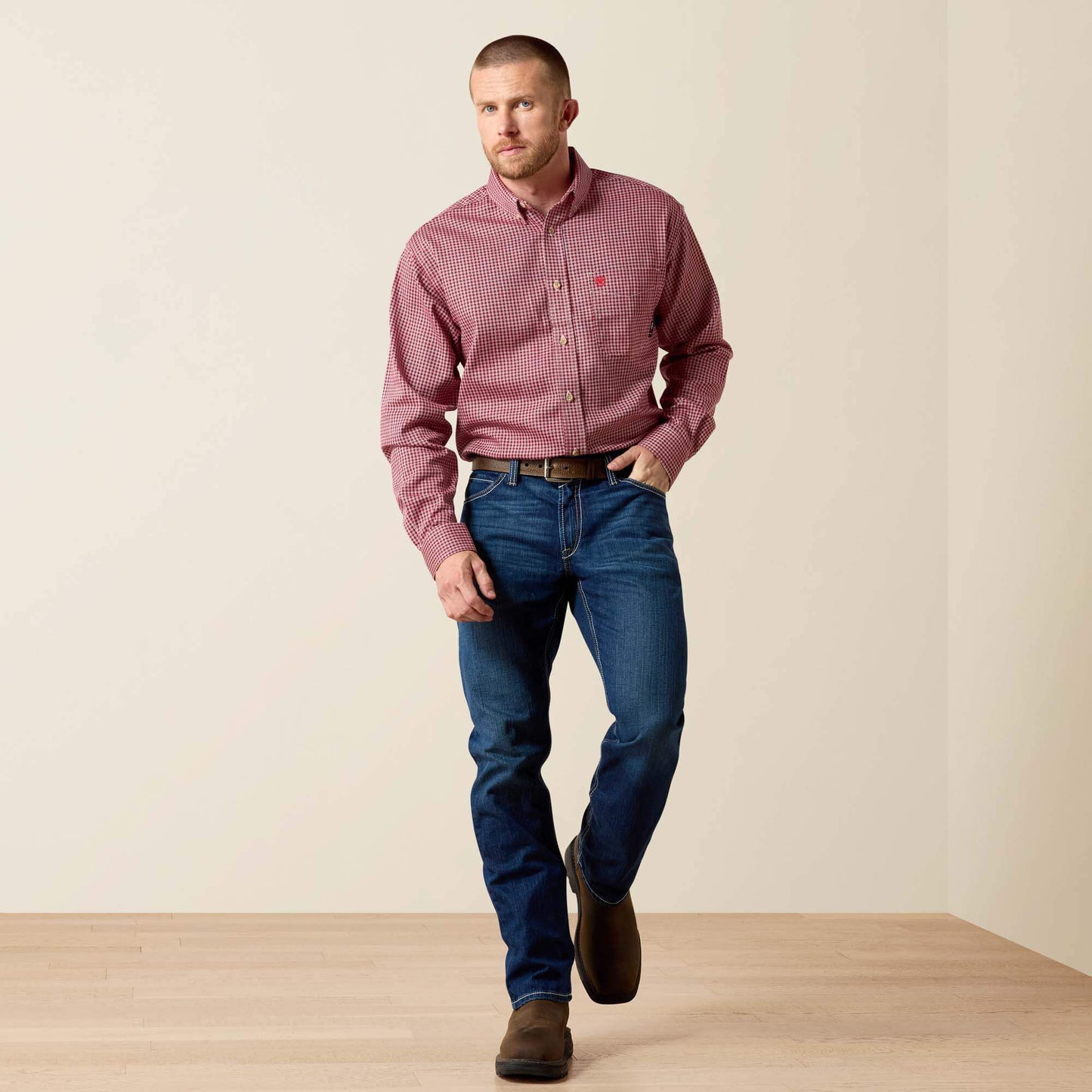 FR M4 Relaxed DuraStretch Lineup Stackable Straight Leg Jean Men | Ariat for sale